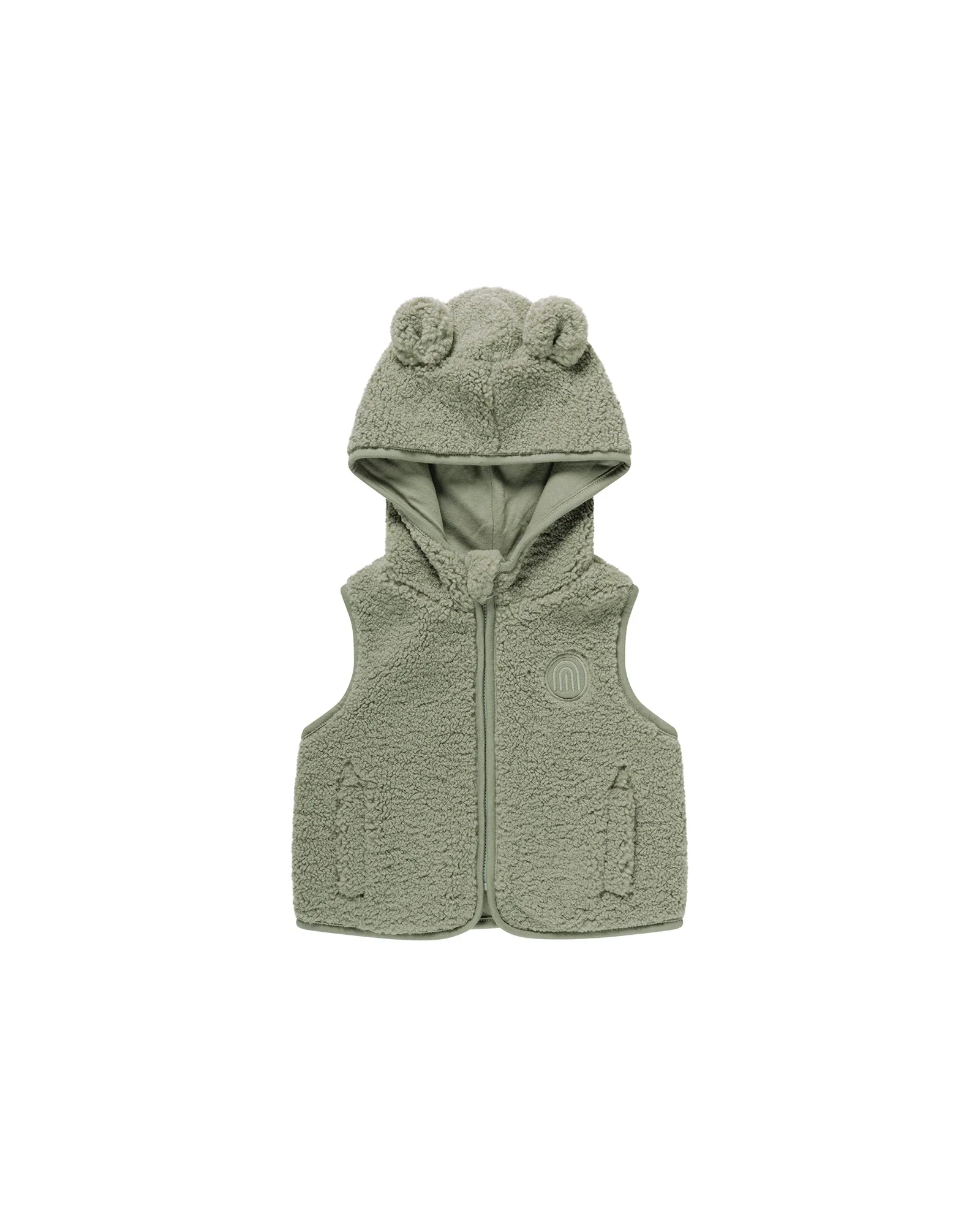 Sherpa Vest - Olive Size 2 - Image 7