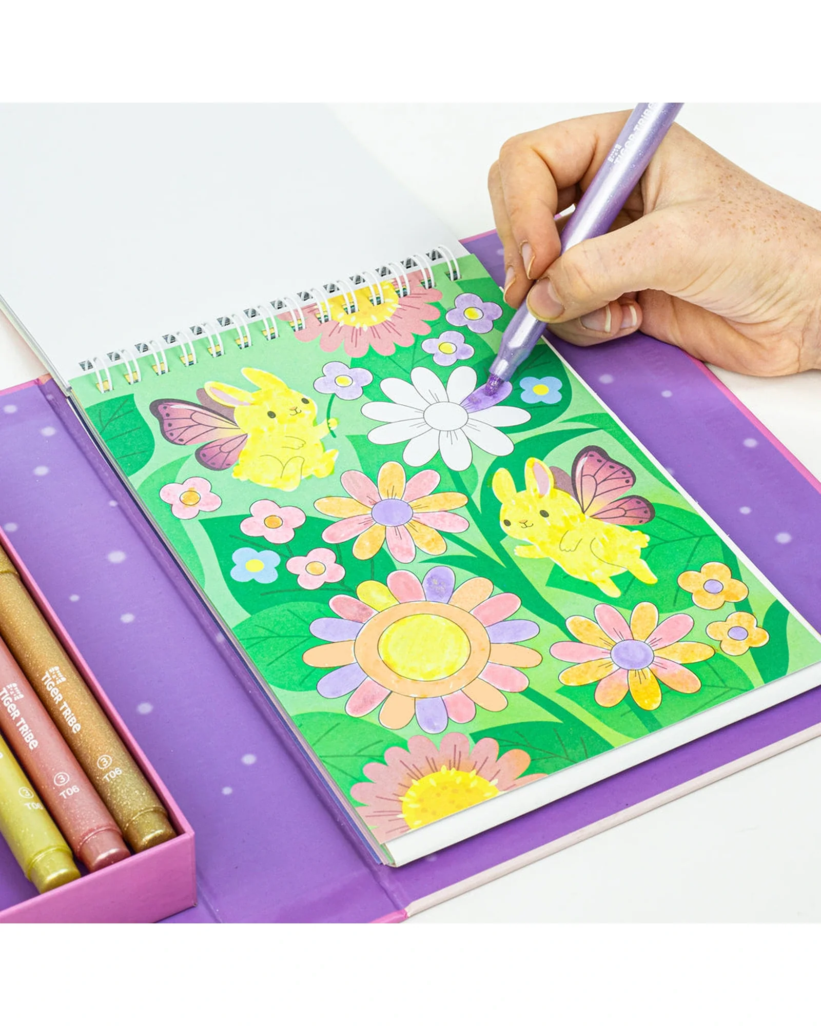 Shimmer Colouring Set - Little Fairy Land - Image 4