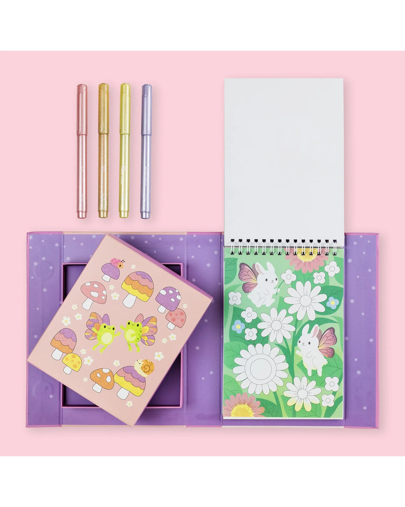 Shimmer Colouring Set - Little Fairy Land - Image 5