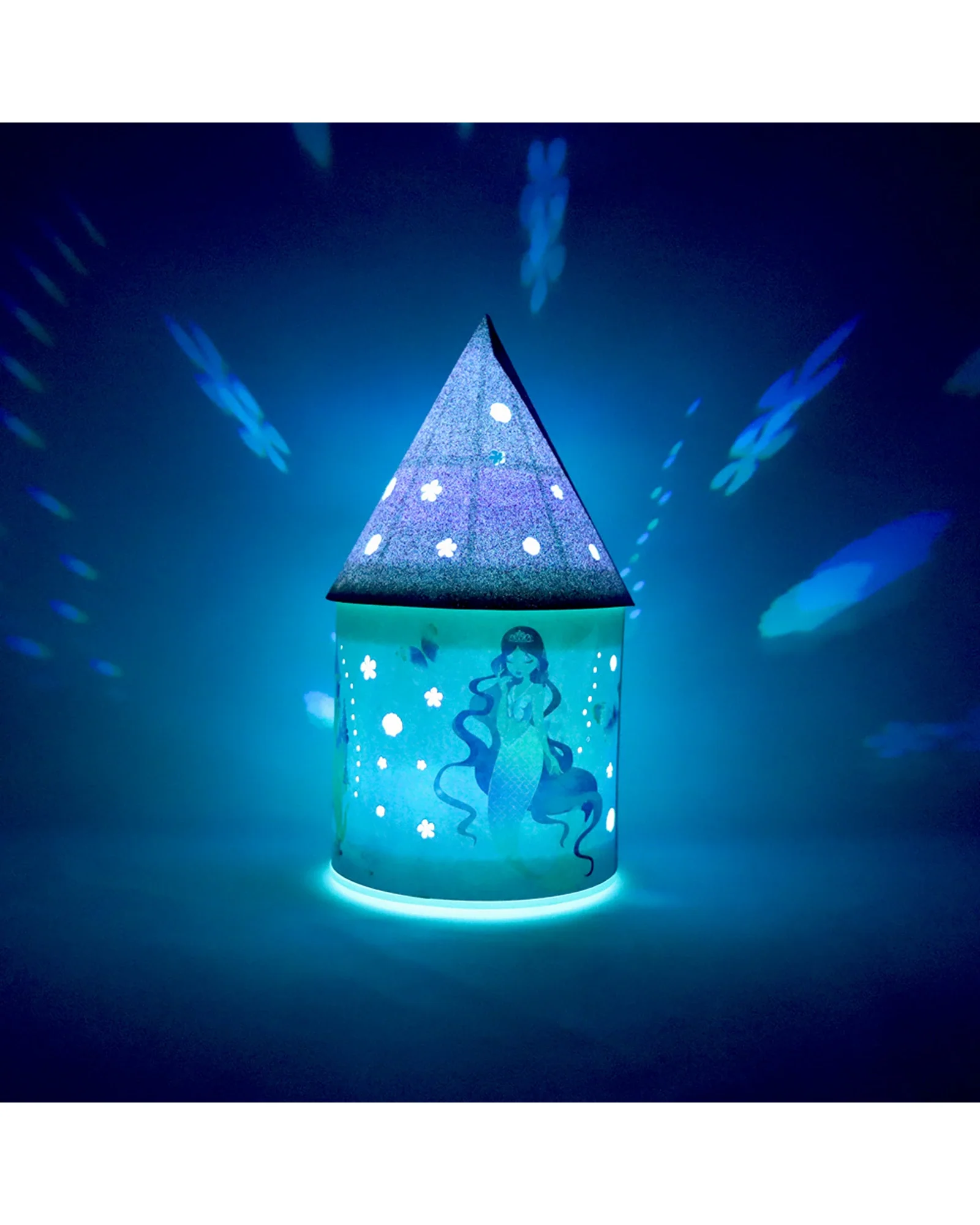 Shimmering Mermaid Colour Changing Lantern - Image 2