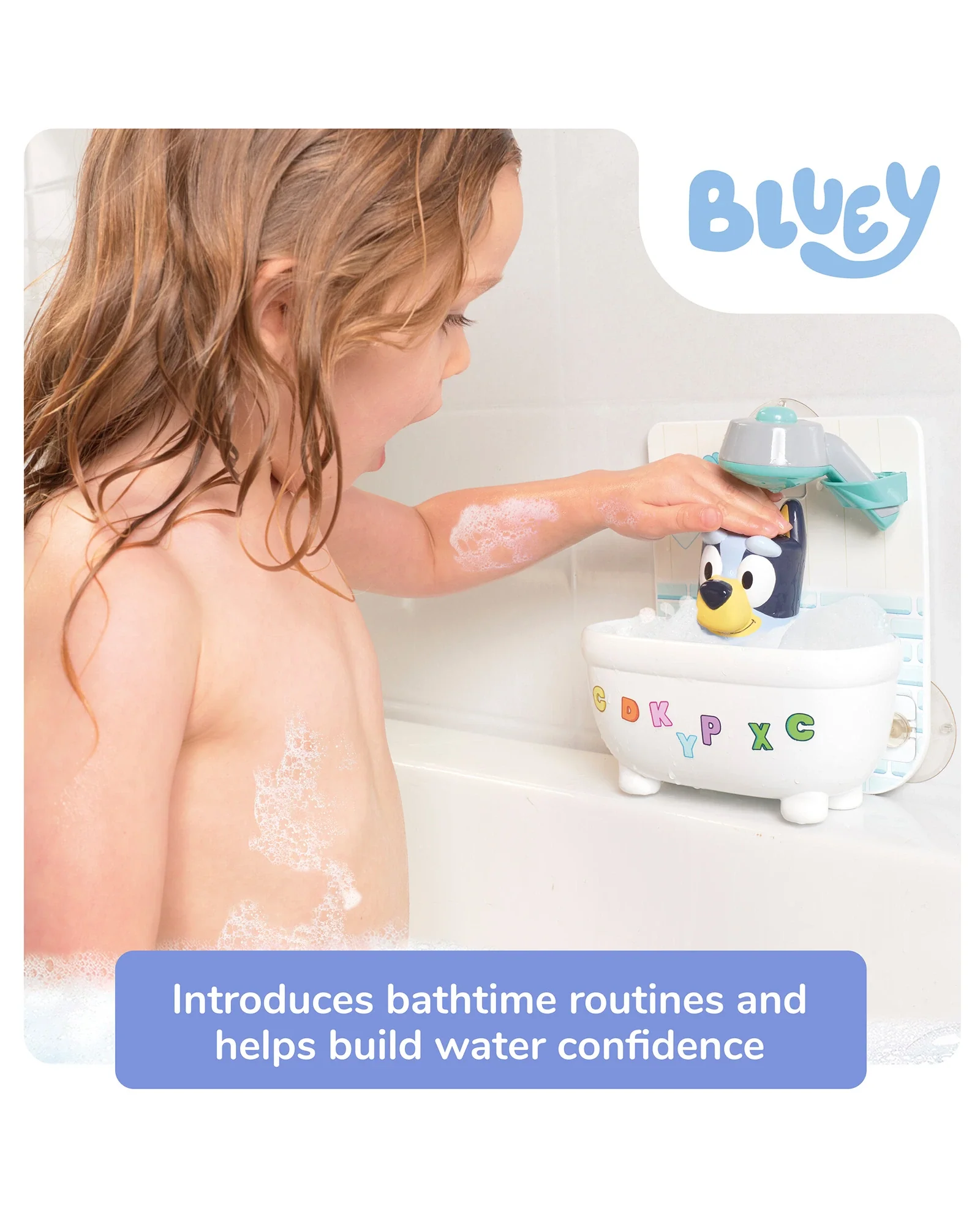 Shower & Scrub Bluey bath toy - Image 5