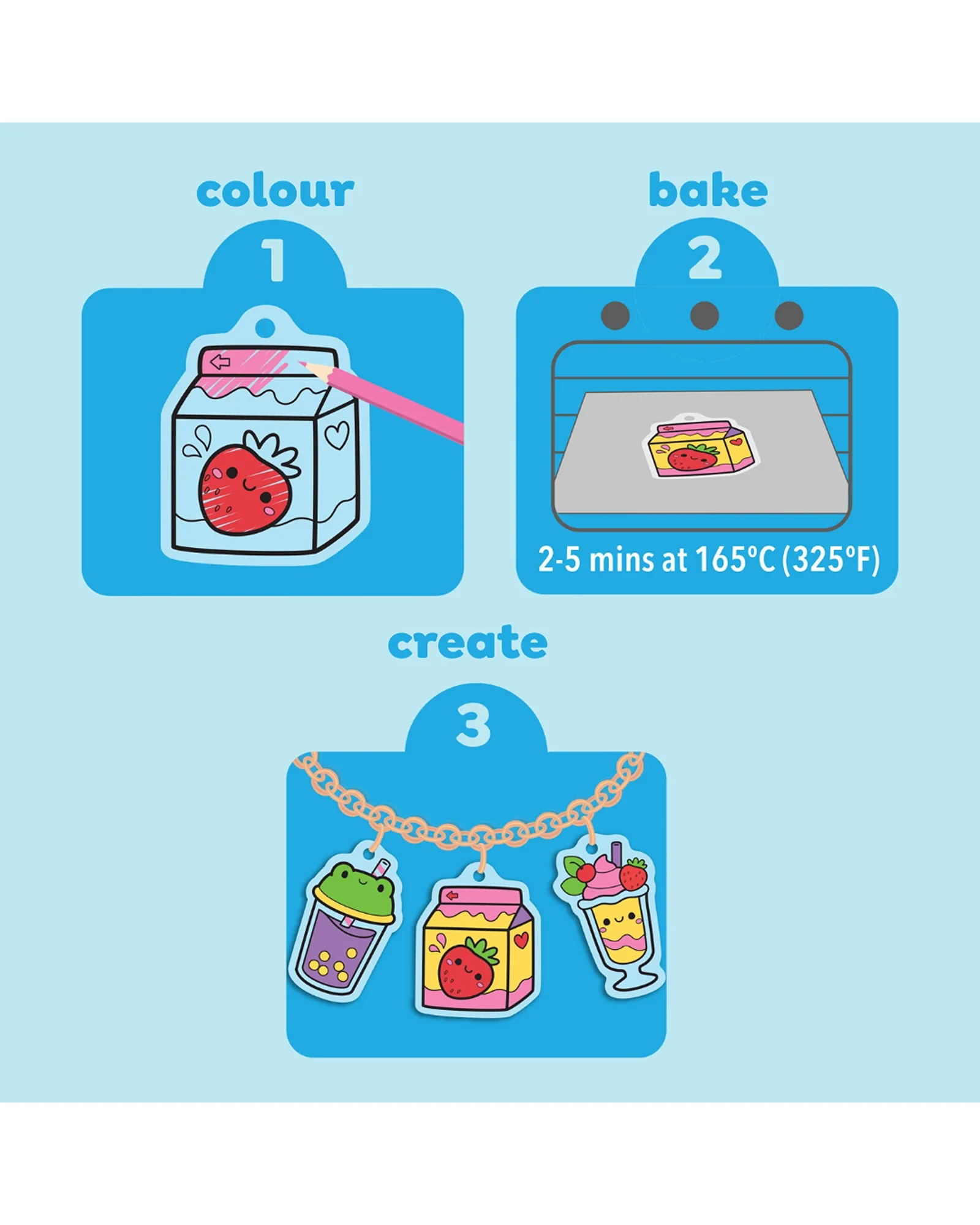 SHRINKORAMA - Charm Bracelet - Kawaii Drinks - Image 15