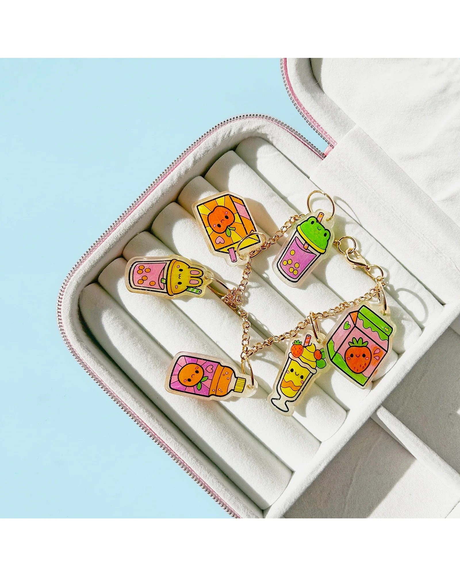 SHRINKORAMA - Charm Bracelet - Kawaii Drinks - Image 5