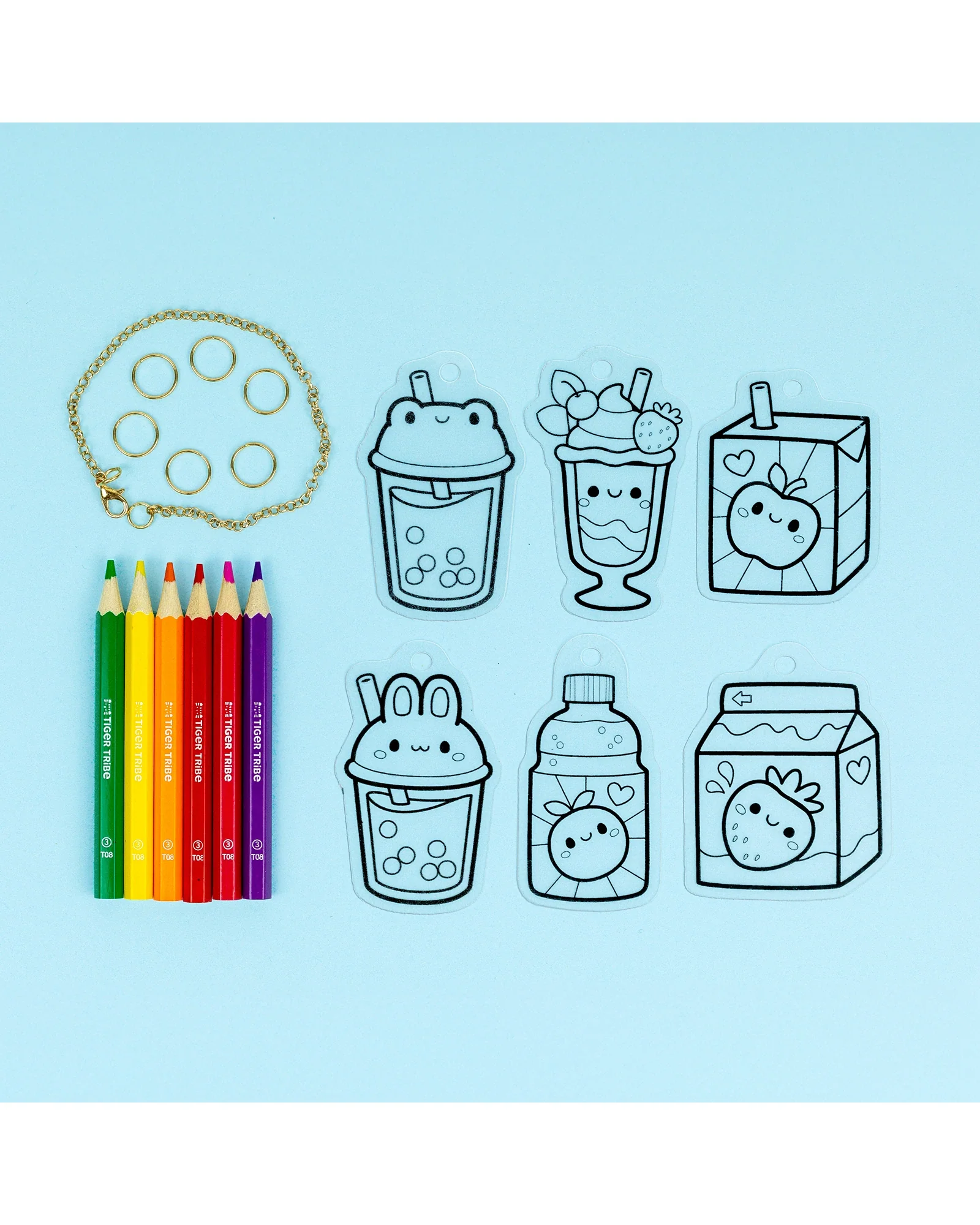 SHRINKORAMA - Charm Bracelet - Kawaii Drinks - Image 9