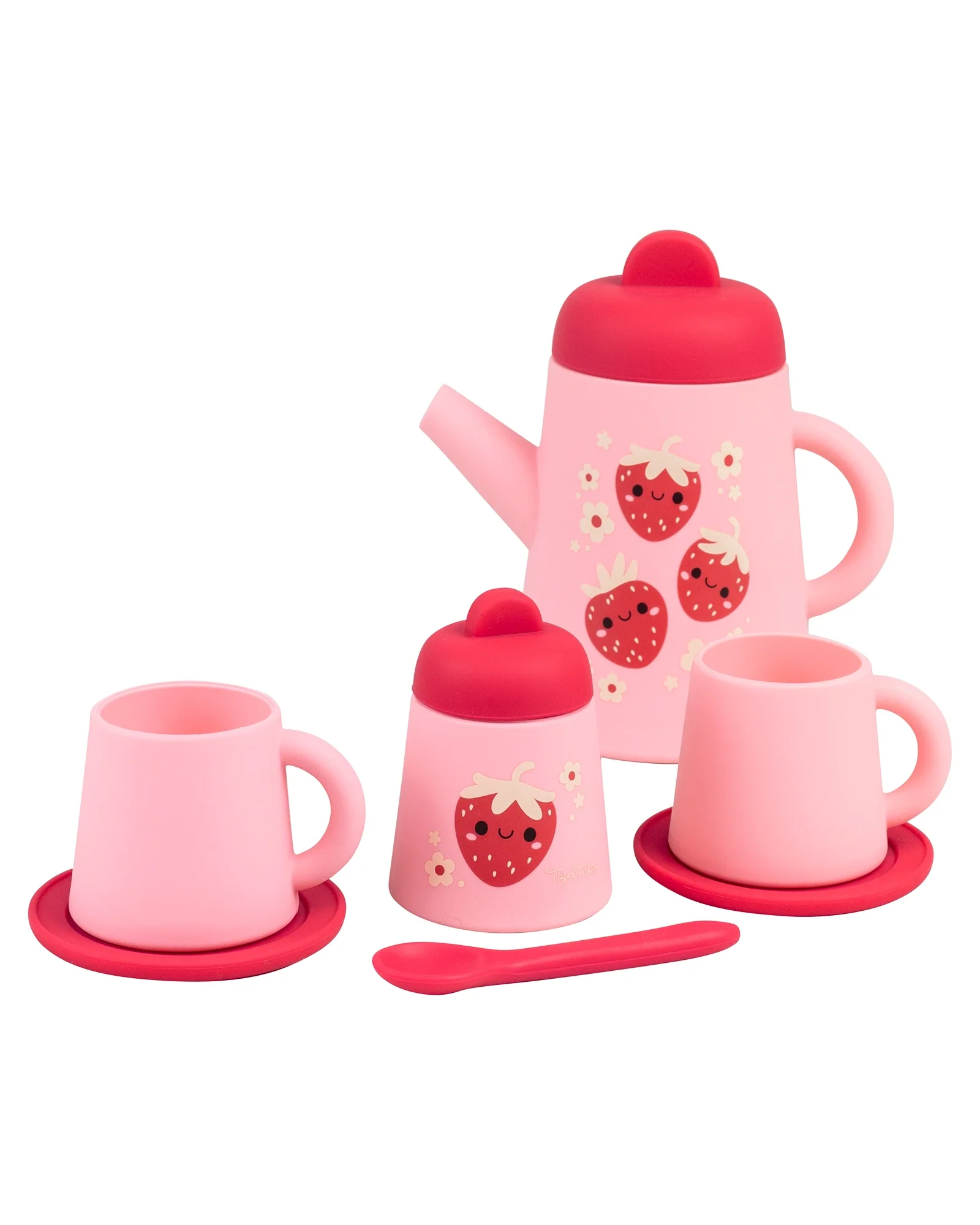 Silicone Tea Set - Strawberry Patch - Image 2
