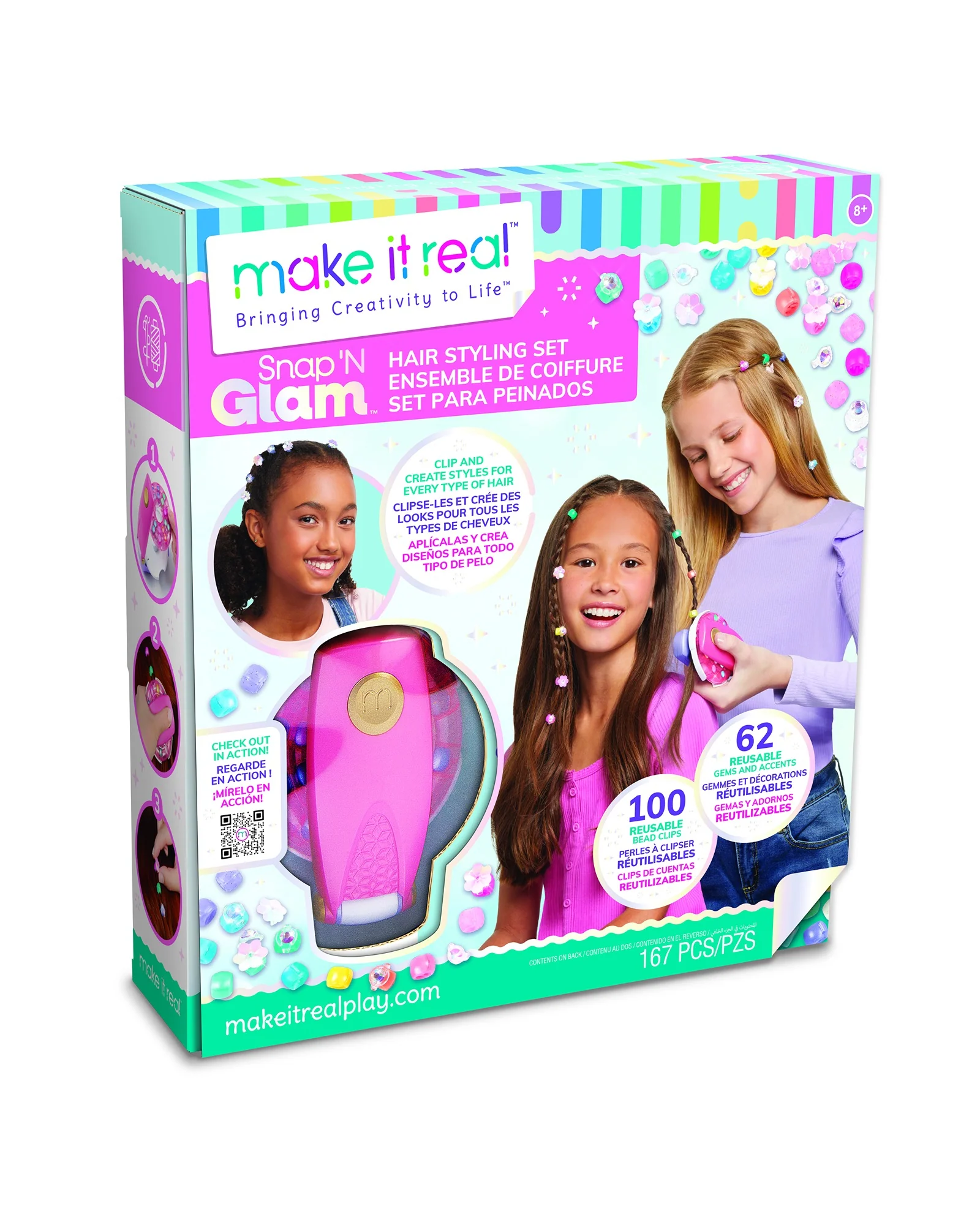 Snap n Glam Hair Styling Set