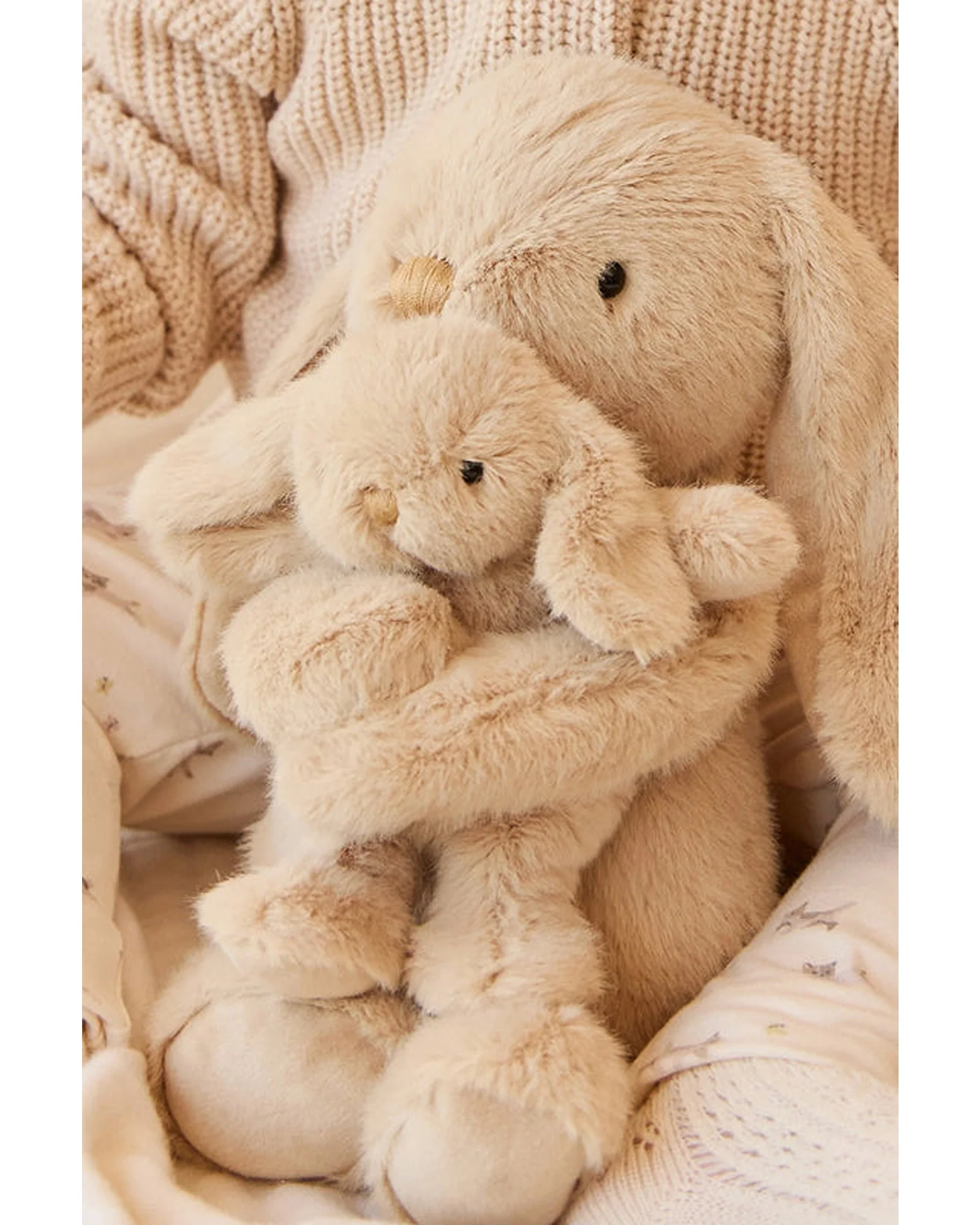 Snuggle Bunnies Frankie the Hugging Bunny Caramel - Image 2