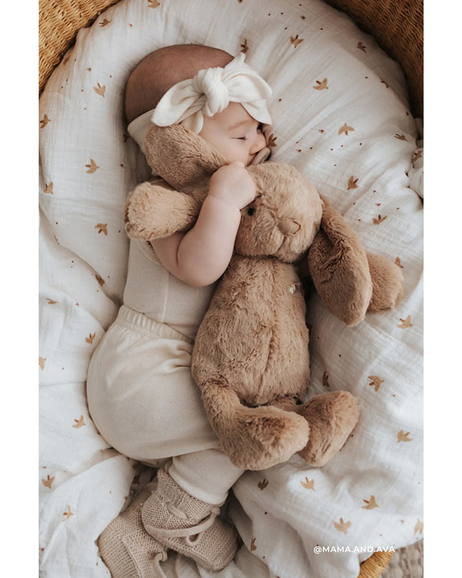 Snuggle Bunnies Penelope Bunny Caramel - Image 4