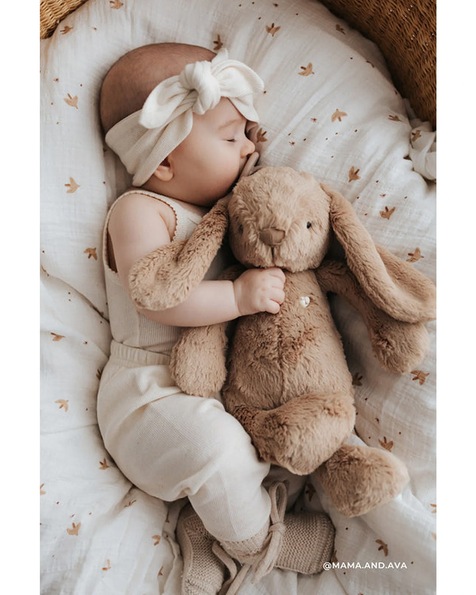 Snuggle Bunnies Penelope Bunny Caramel - Image 6