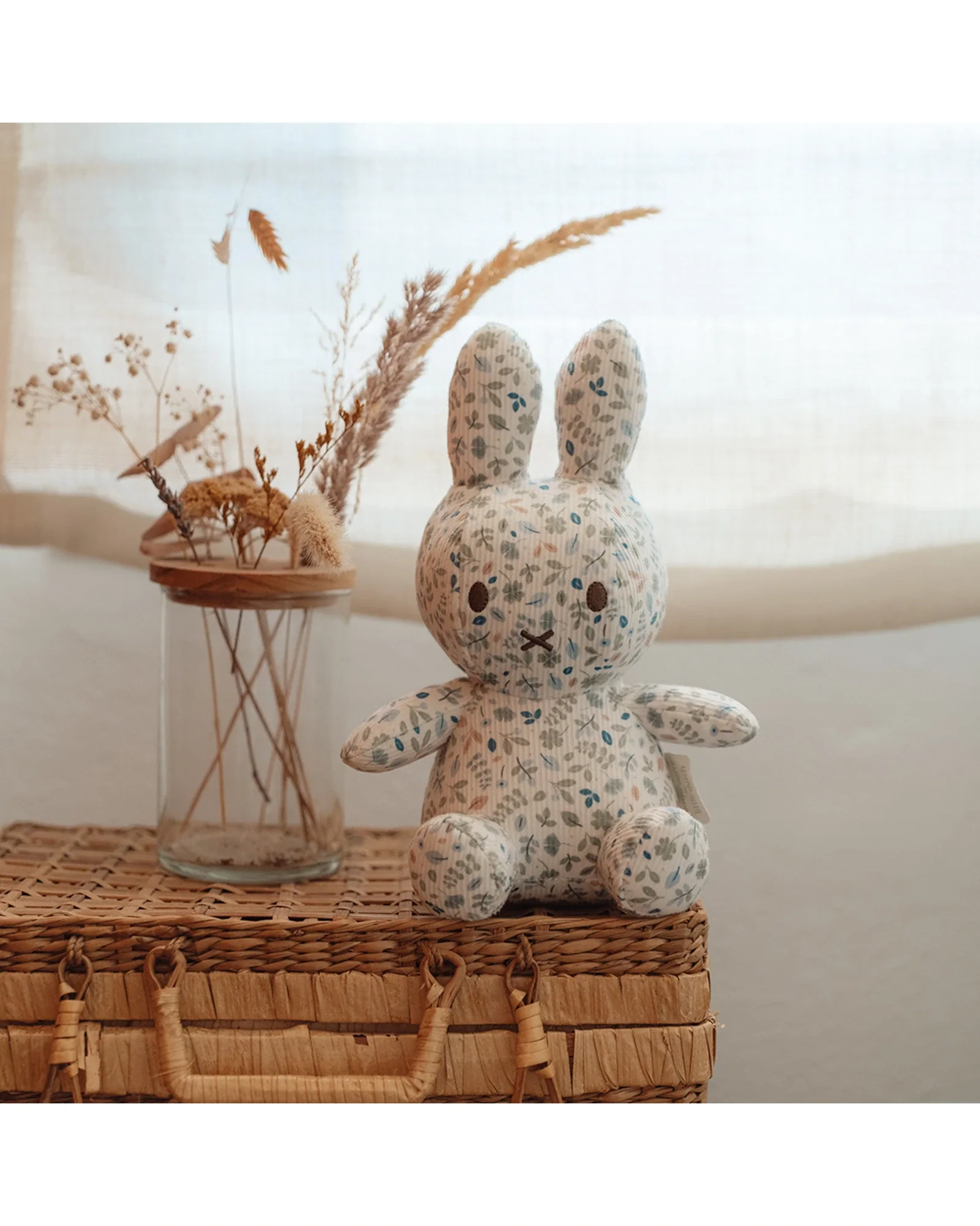 Soft Toy: Miffy Lucky Leaves All Over Print 22cm - Image 3