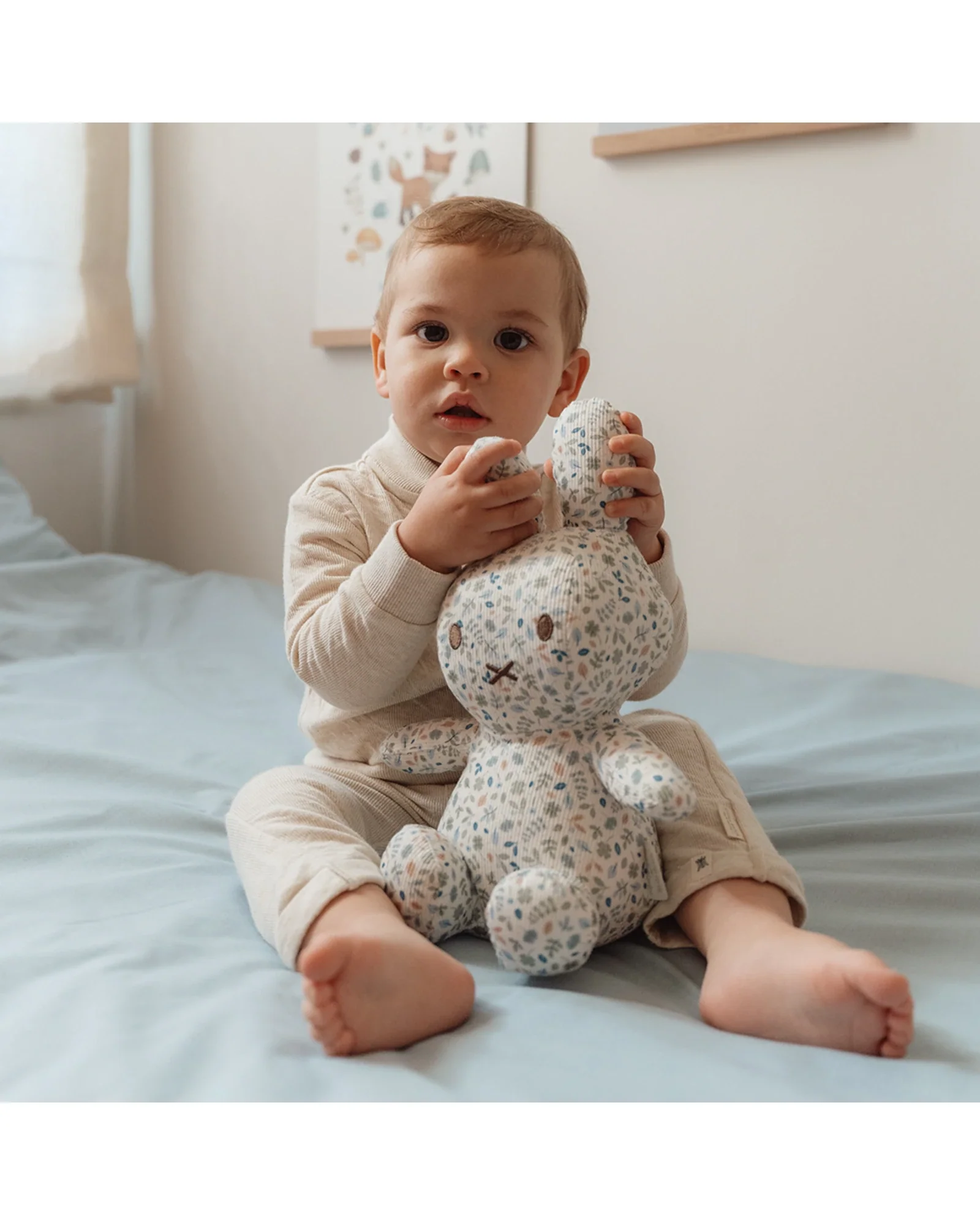 Soft Toy: Miffy Lucky Leaves All Over Print Medium 30cm - Image 3