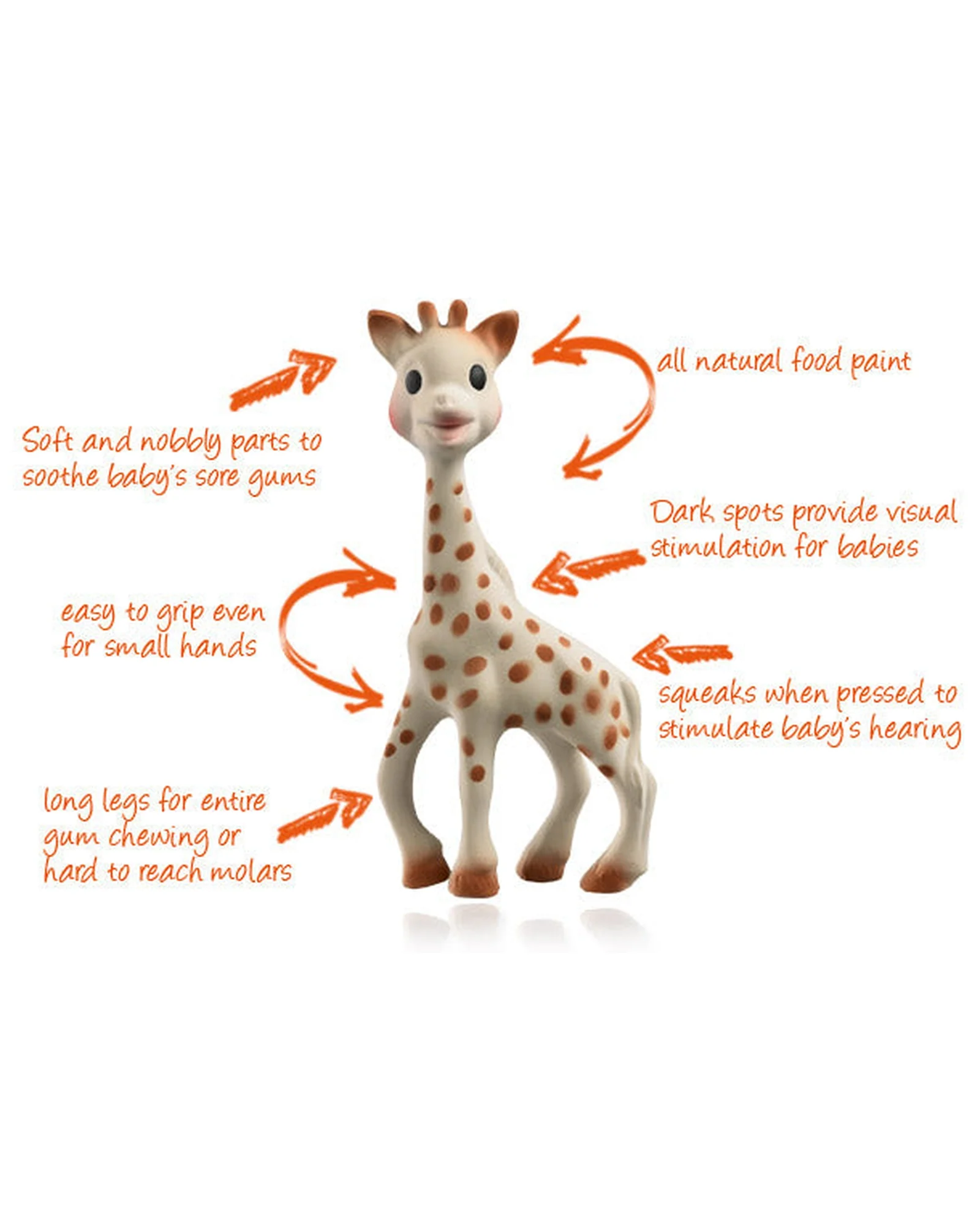 Sophie The Giraffe Teething Toy - Image 8
