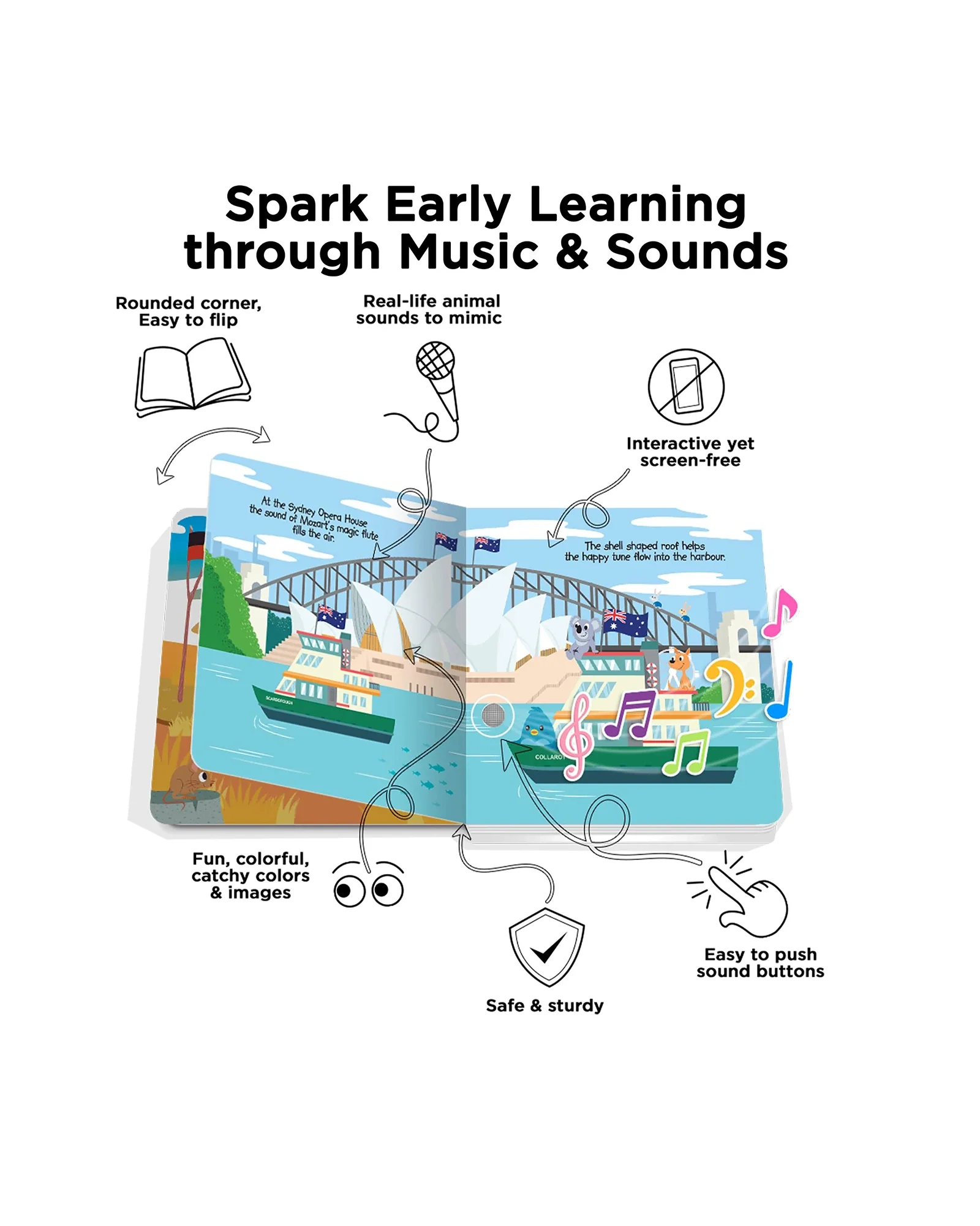 Sounds of Australia Board Book - Image 4