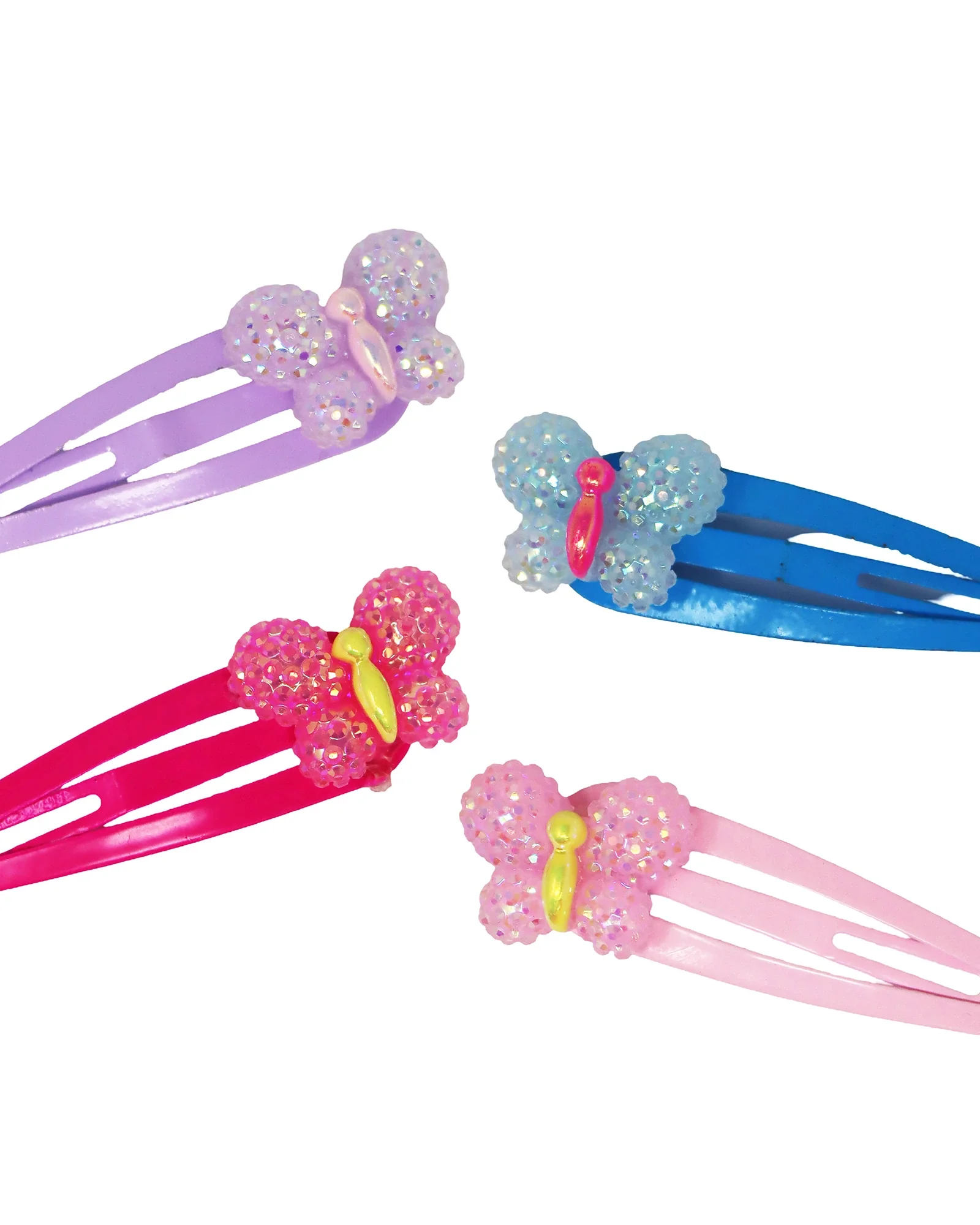 Sparkle Butterfly Hair Clips - Image 2