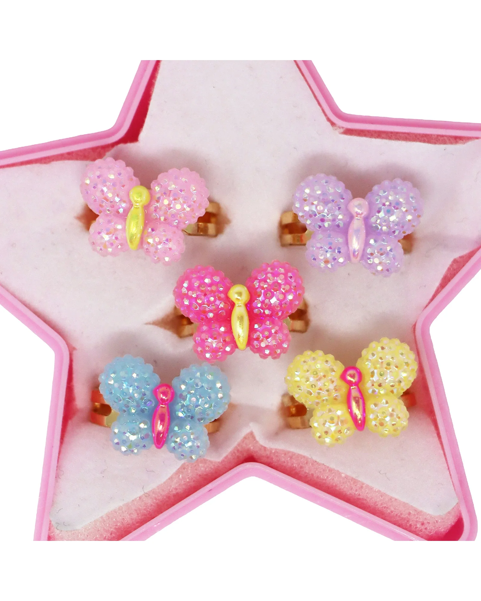 Sparkle Butterfly Rings - Image 2