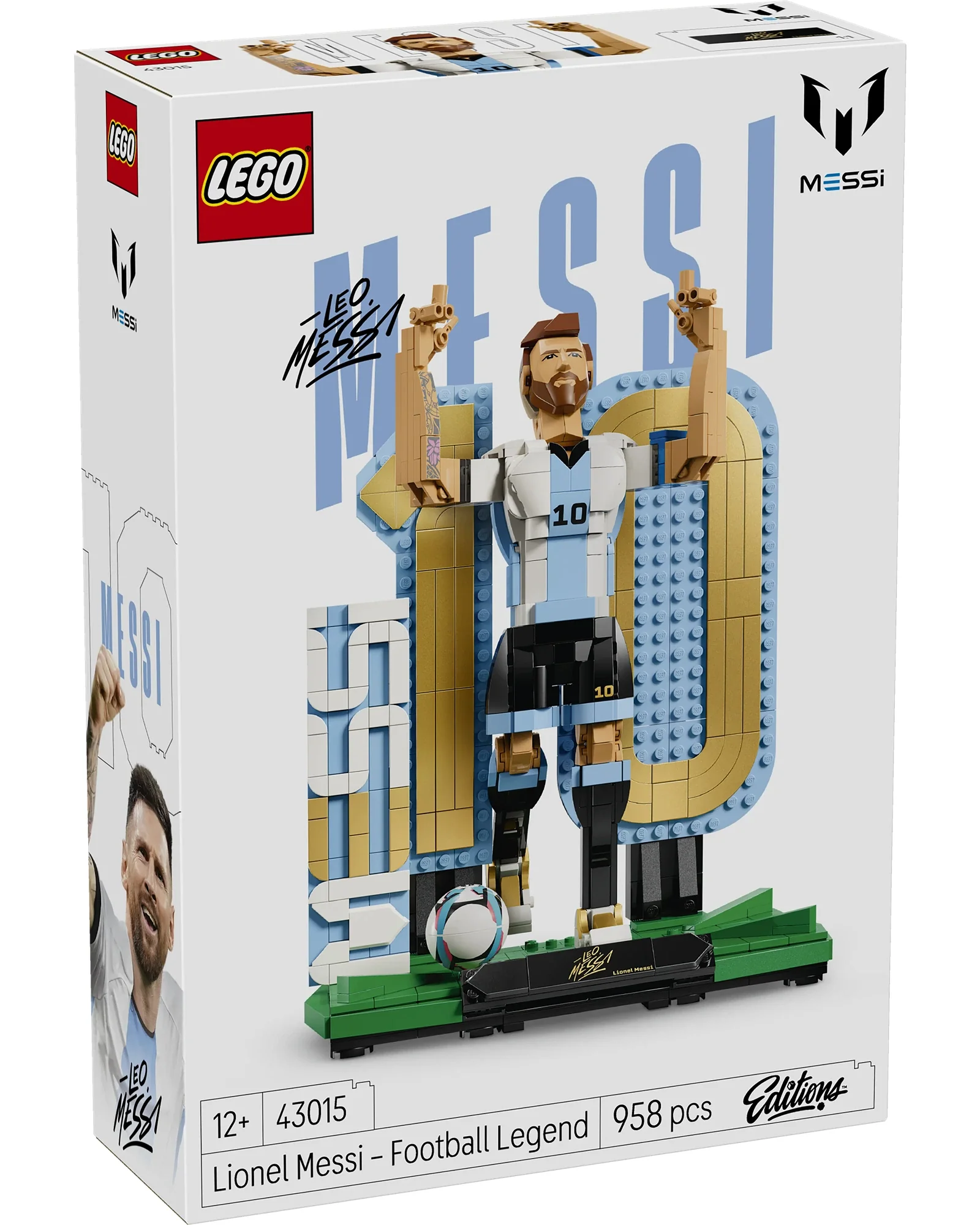 43015 Lionel Messi Football Legend - Image 6