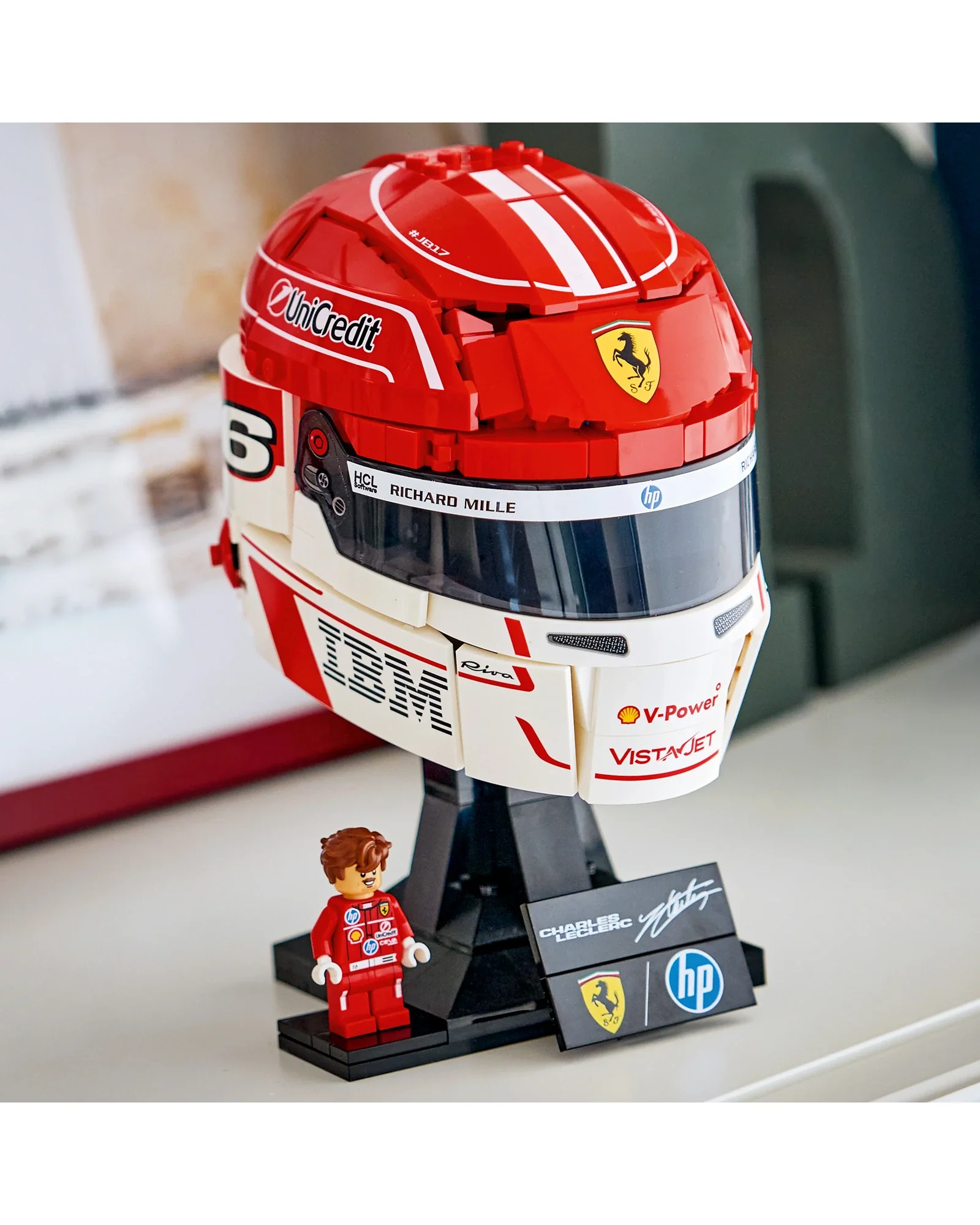 43014 Scuderia Ferrari Charles Lecler Helmet
