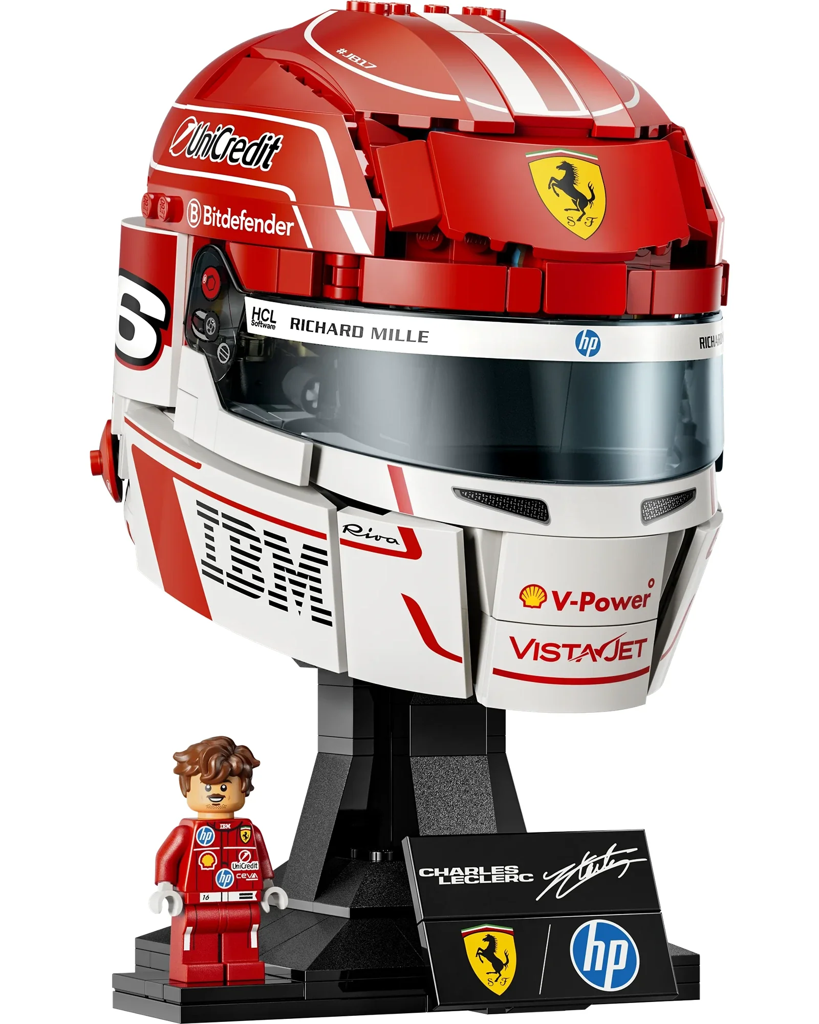 43014 Scuderia Ferrari Charles Lecler Helmet - Image 4