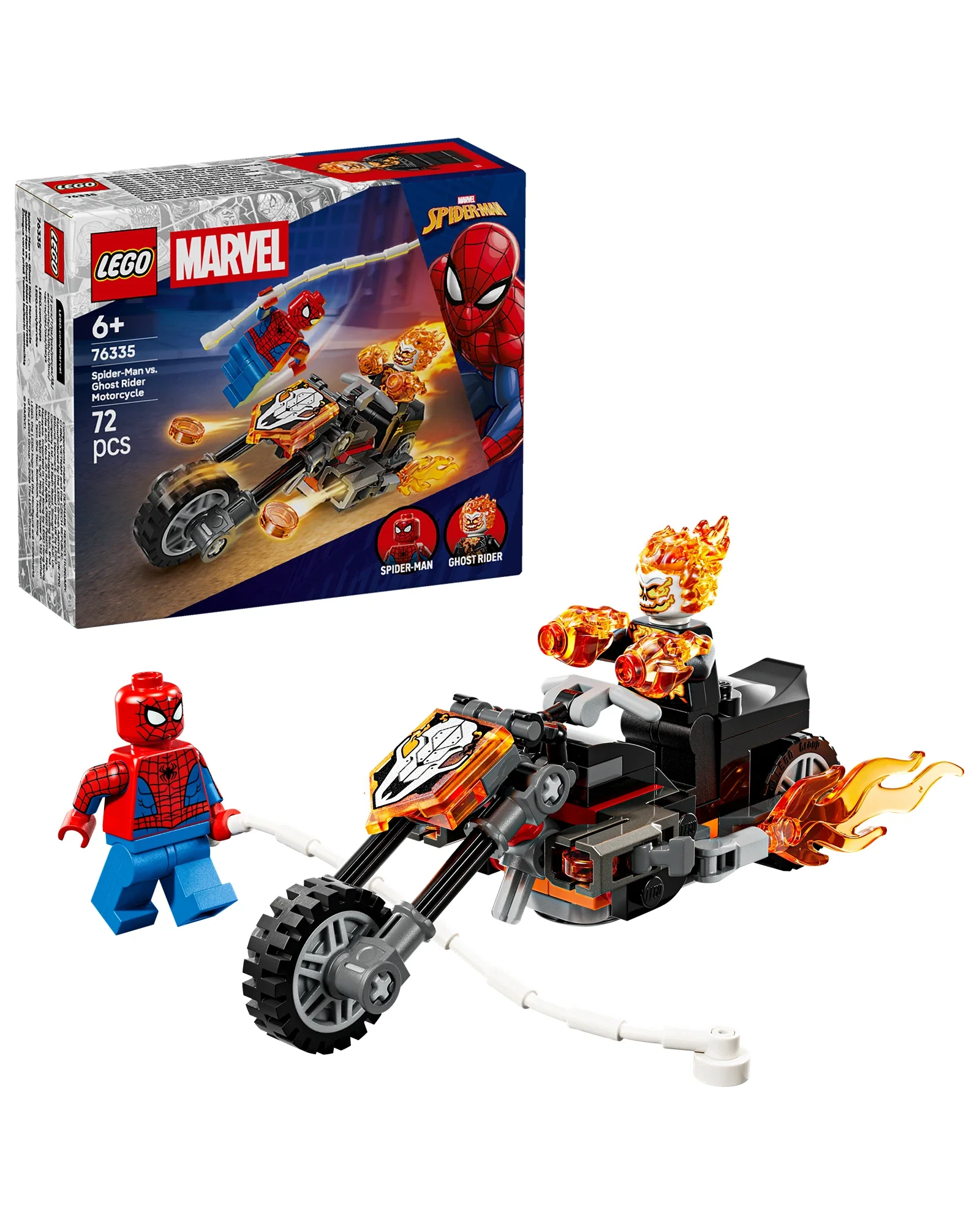 76335 Spider-Man vs. Ghost Rider Motorcycle - Image 3