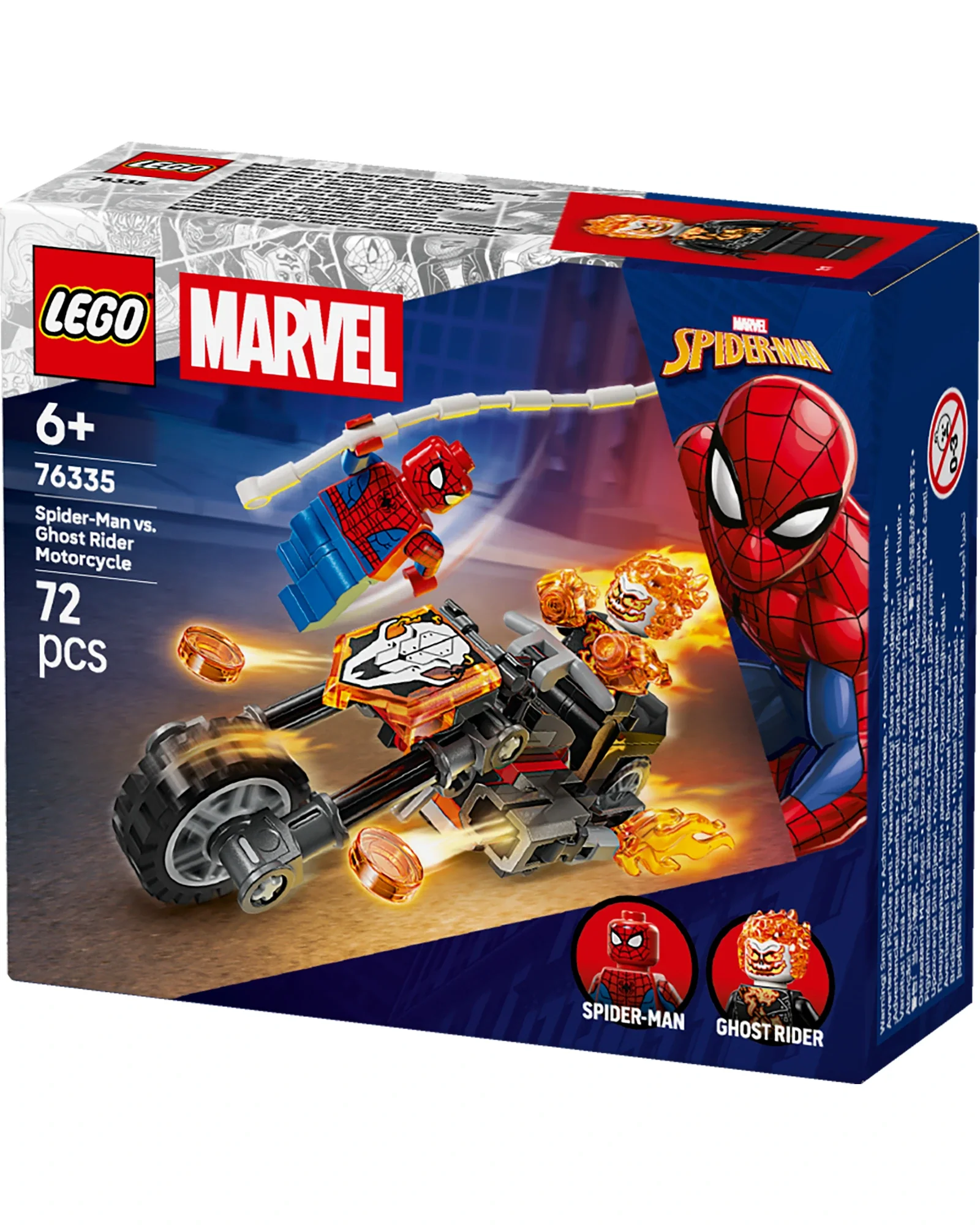 76335 Spider-Man vs. Ghost Rider Motorcycle - Image 5