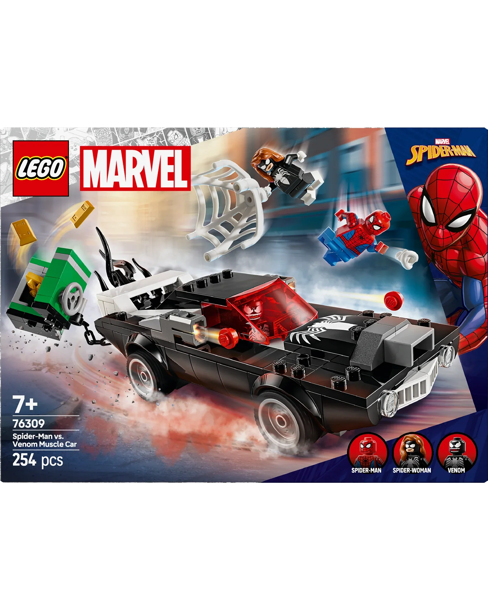 76309 Spider-Man vs Venom Muscle Car - Image 5
