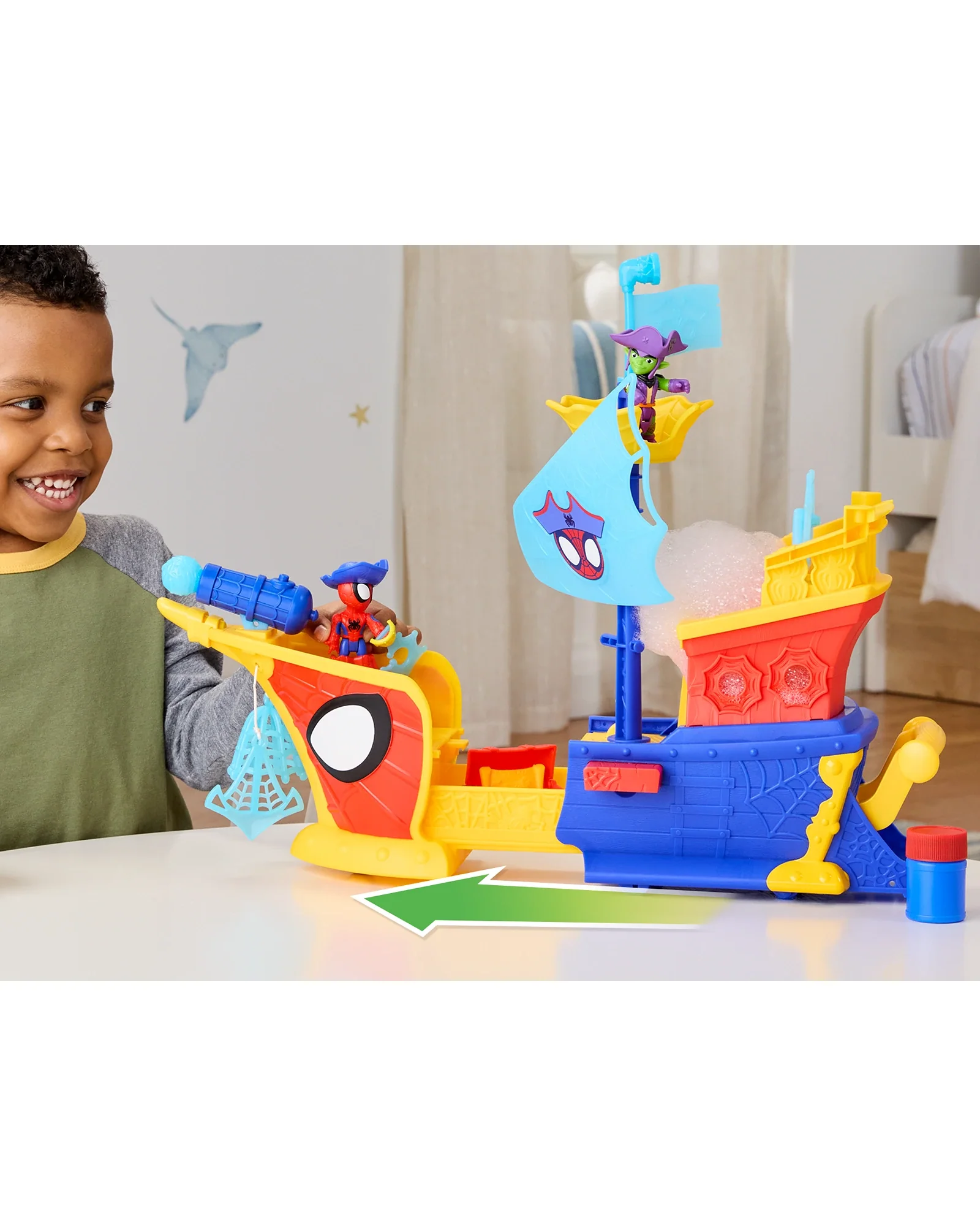 Spidey and Friends Webs Ahoy Bubble Ship - Image 6