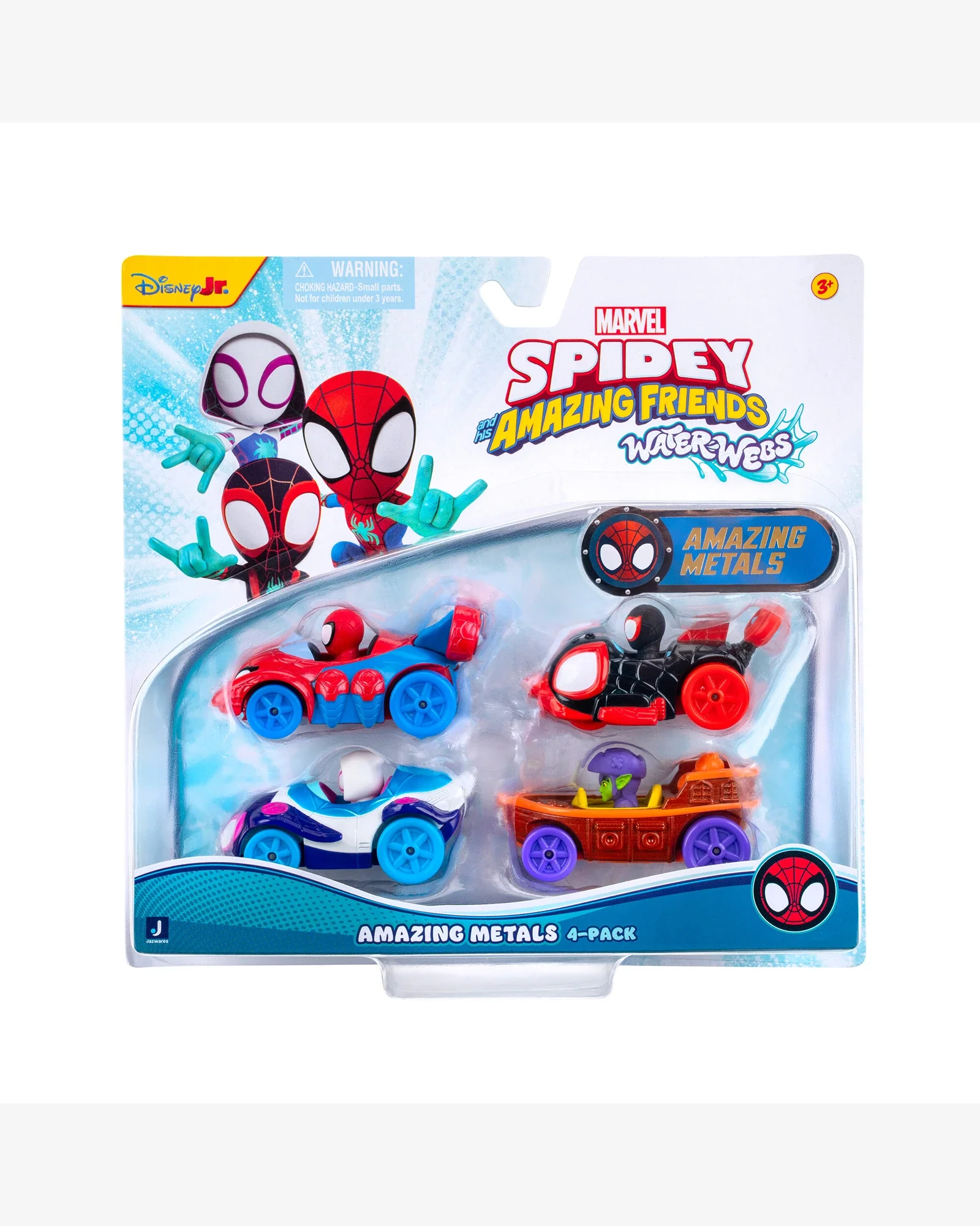 Spidey and his Amazing Friends Amazing Metals 4 Pack