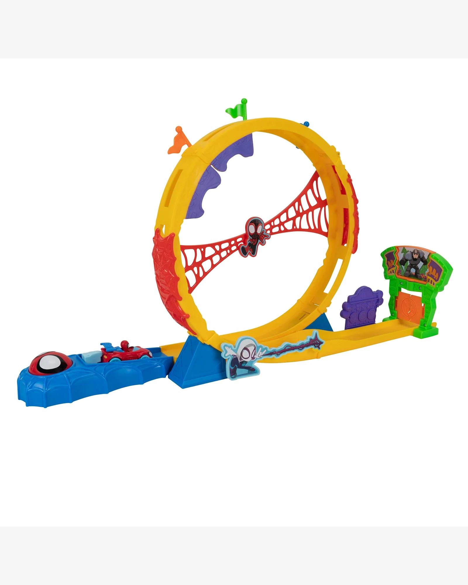 Spidey and his Amazing Friends Amazing Metals Super Loop Track Set - Image 8