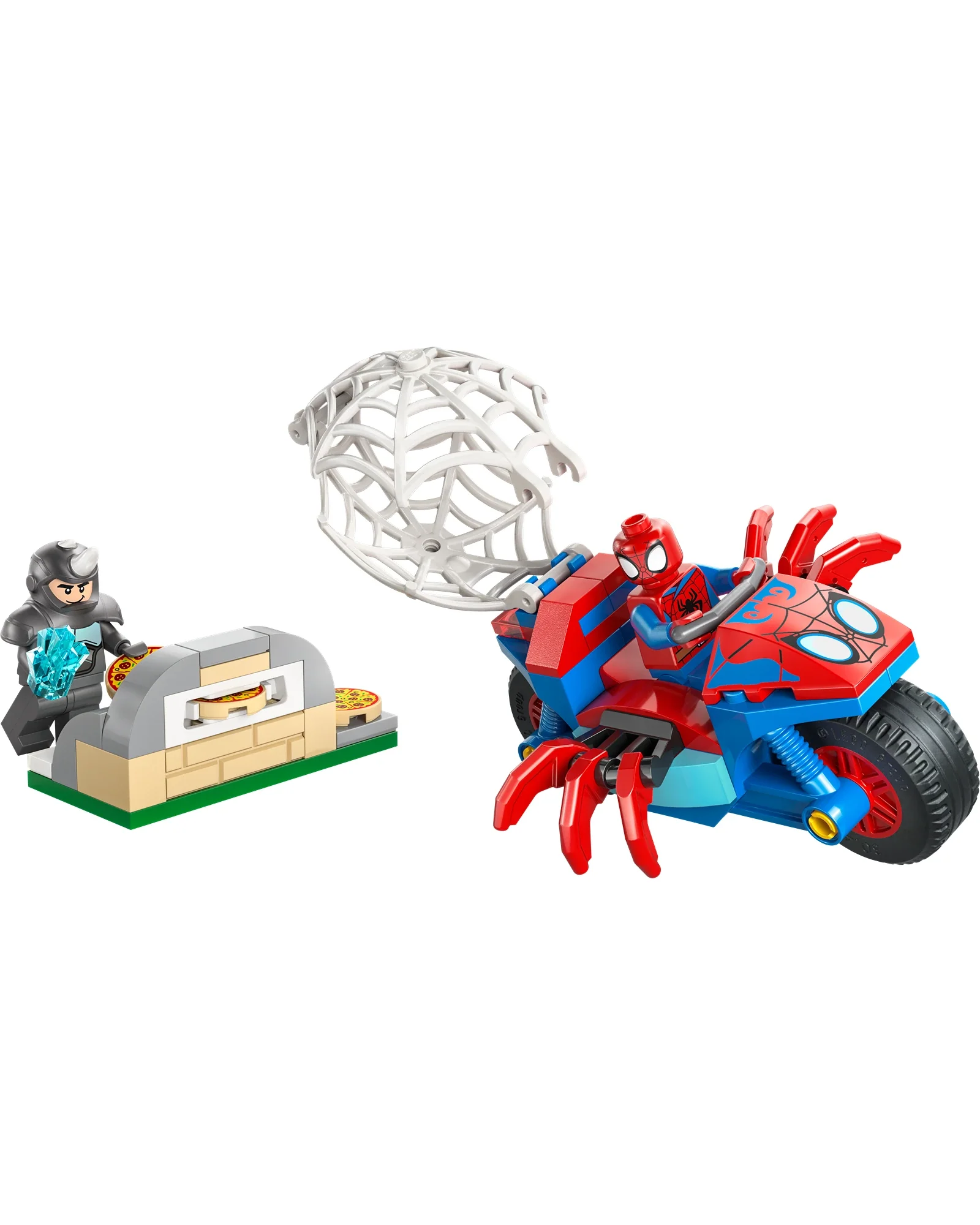 11206 Spidey on his Motorcycle vs. Rhino - Image 3