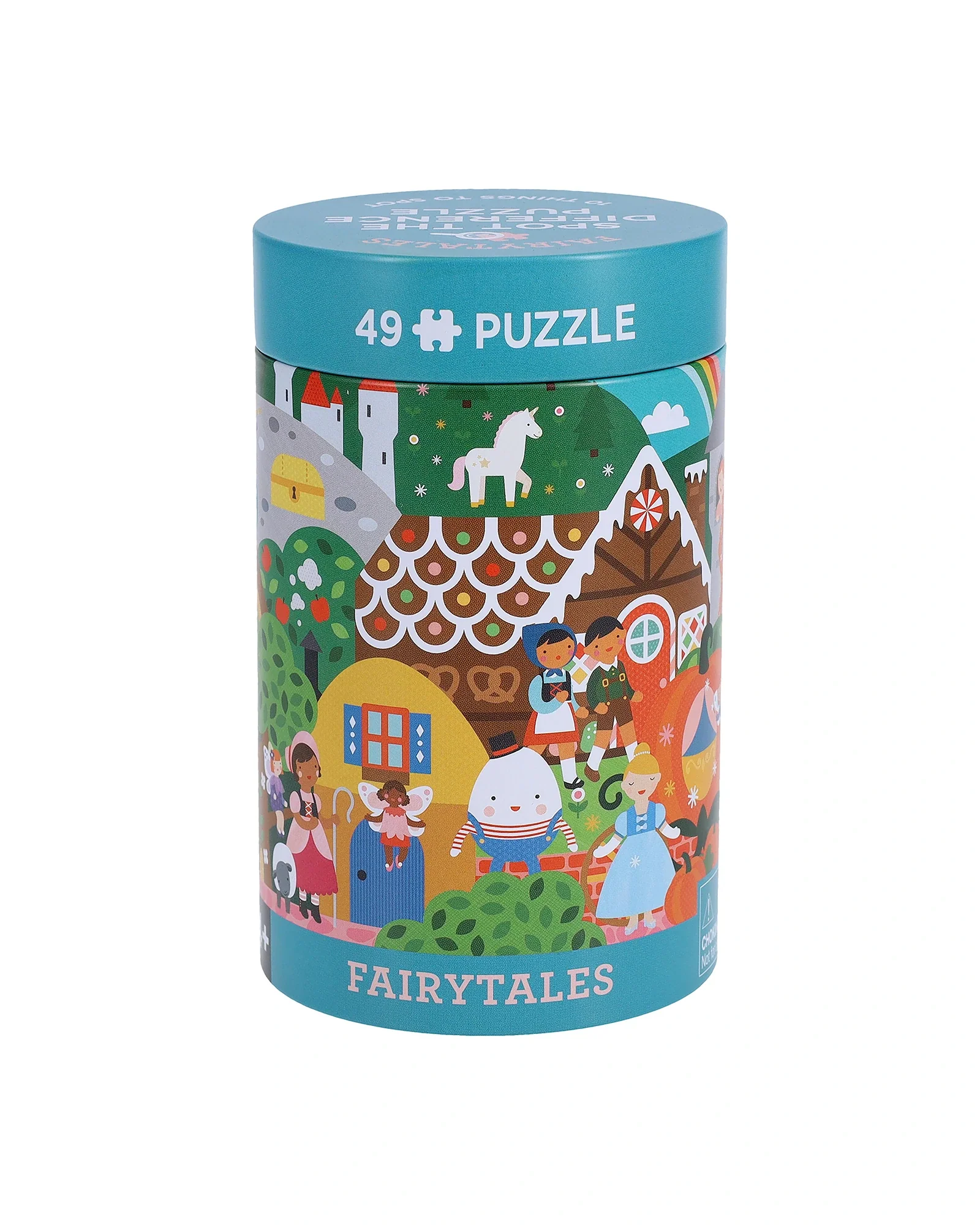 Spot the Difference Fairy Tales Puzzle 49PC - Image 2