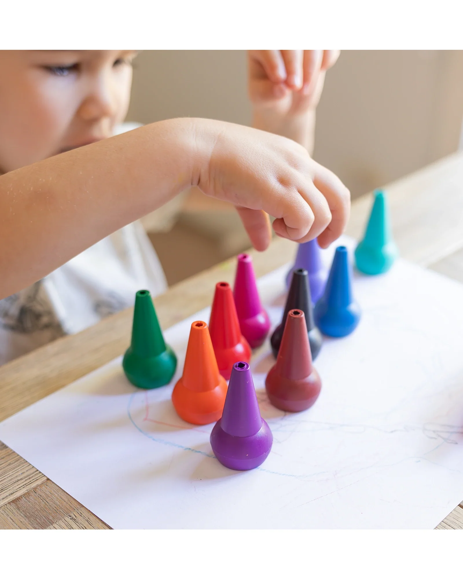Stackable Crayons - Retro Rainbow - Image 7