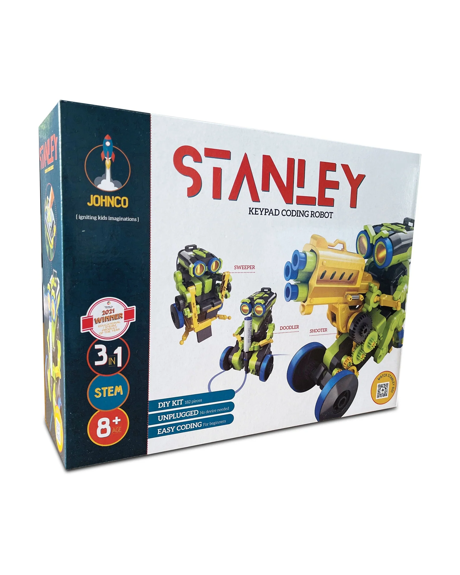 Stanley 3 in 1 Keypad Coding Robot - Image 3