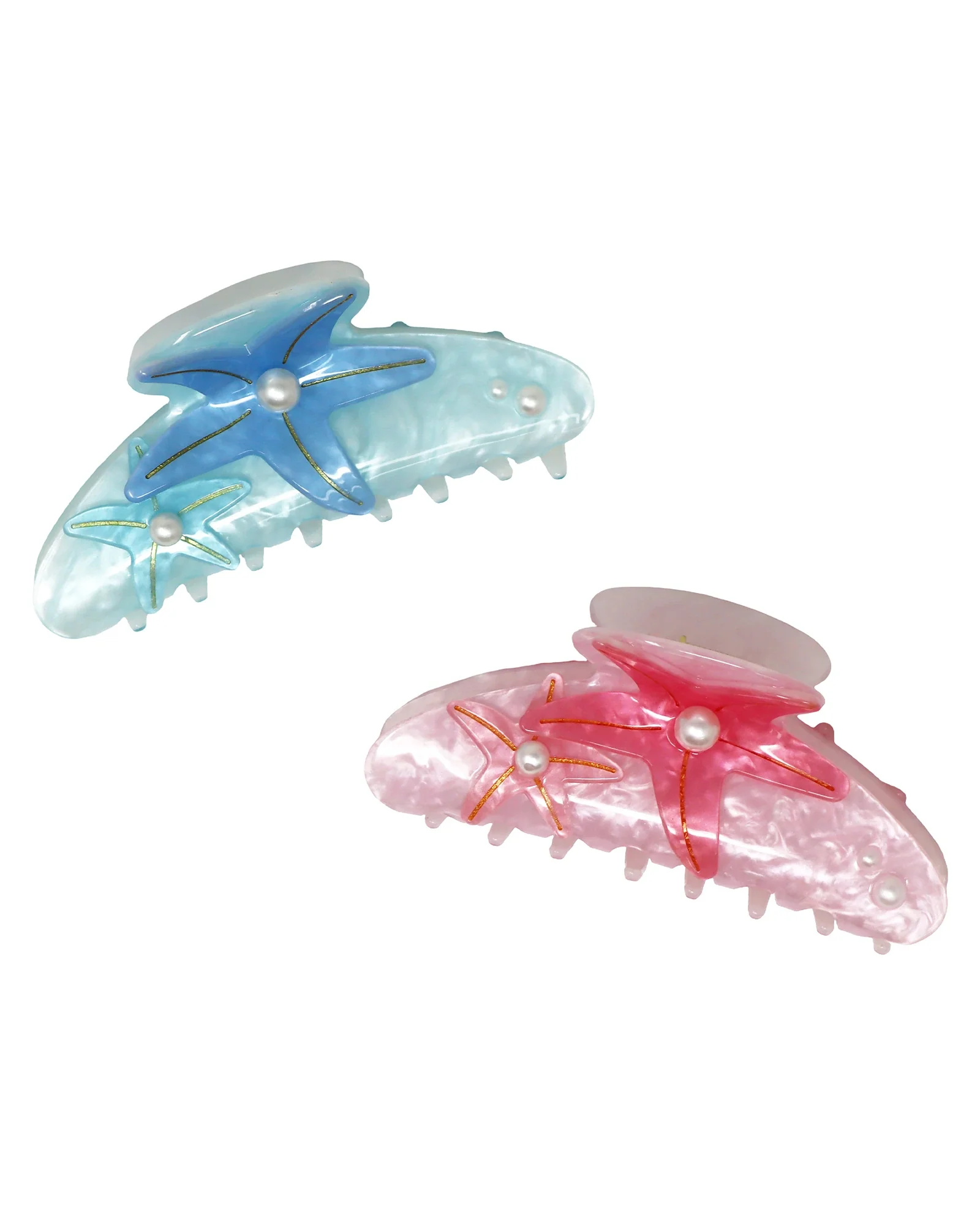 Star Fish Claw Hair Clip
