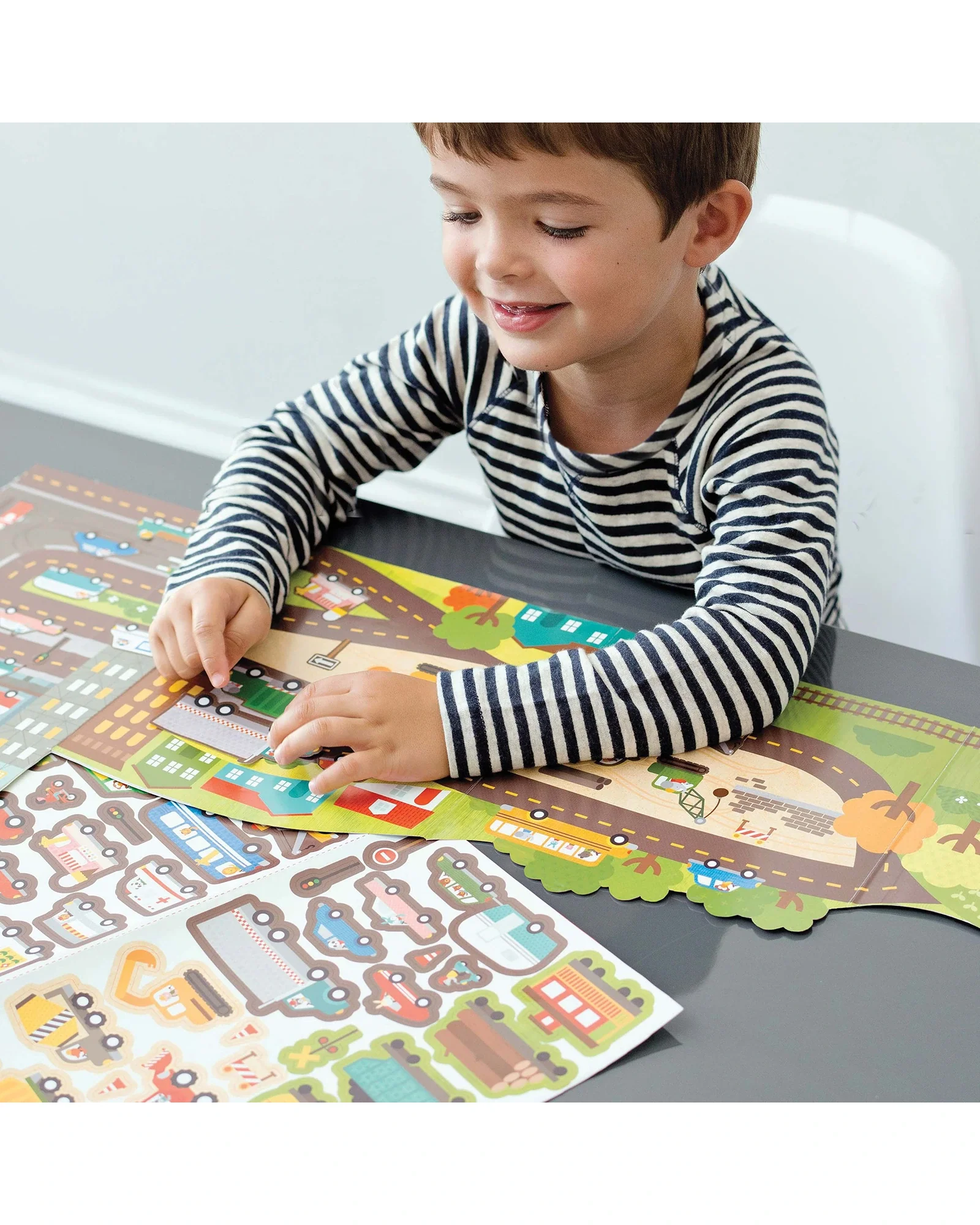 Sticker Activity Set Roads + Rails - Image 2