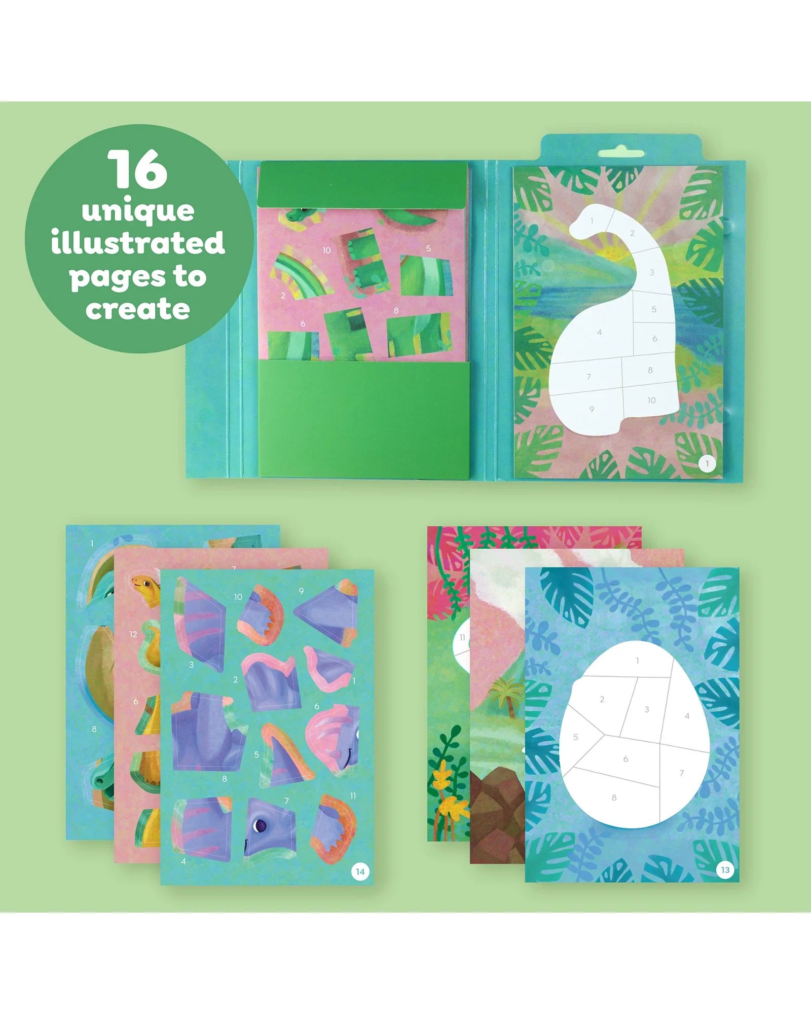 Sticker By Numbers - Dinosaurs - Image 6