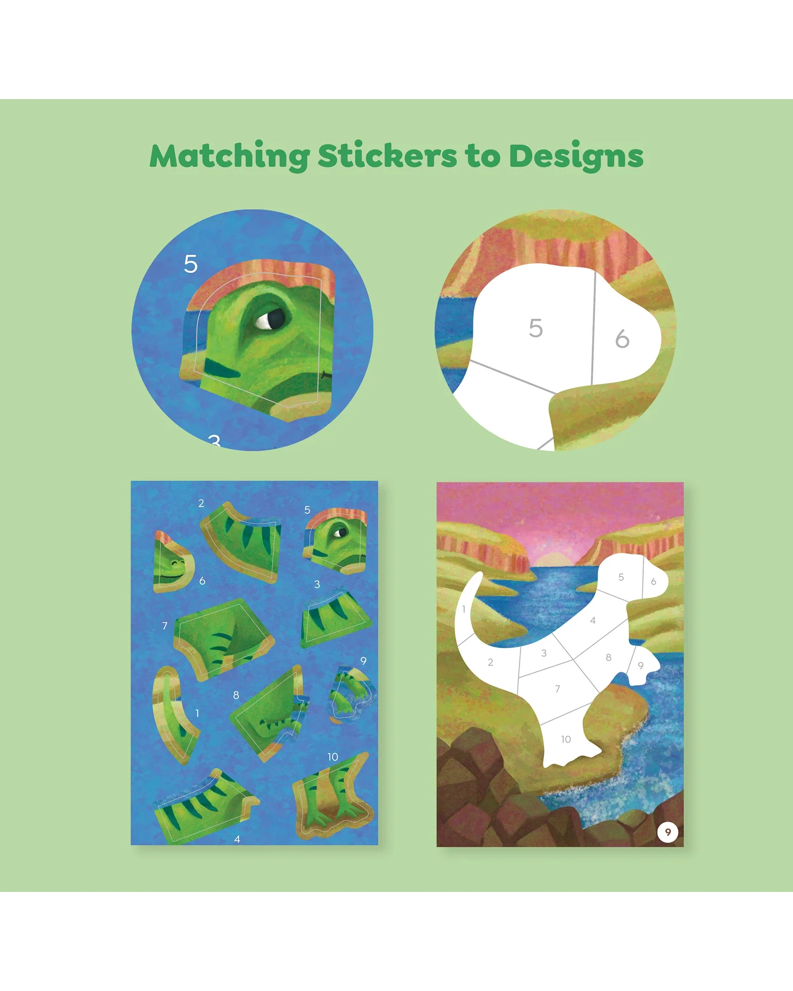 Sticker By Numbers - Dinosaurs - Image 7