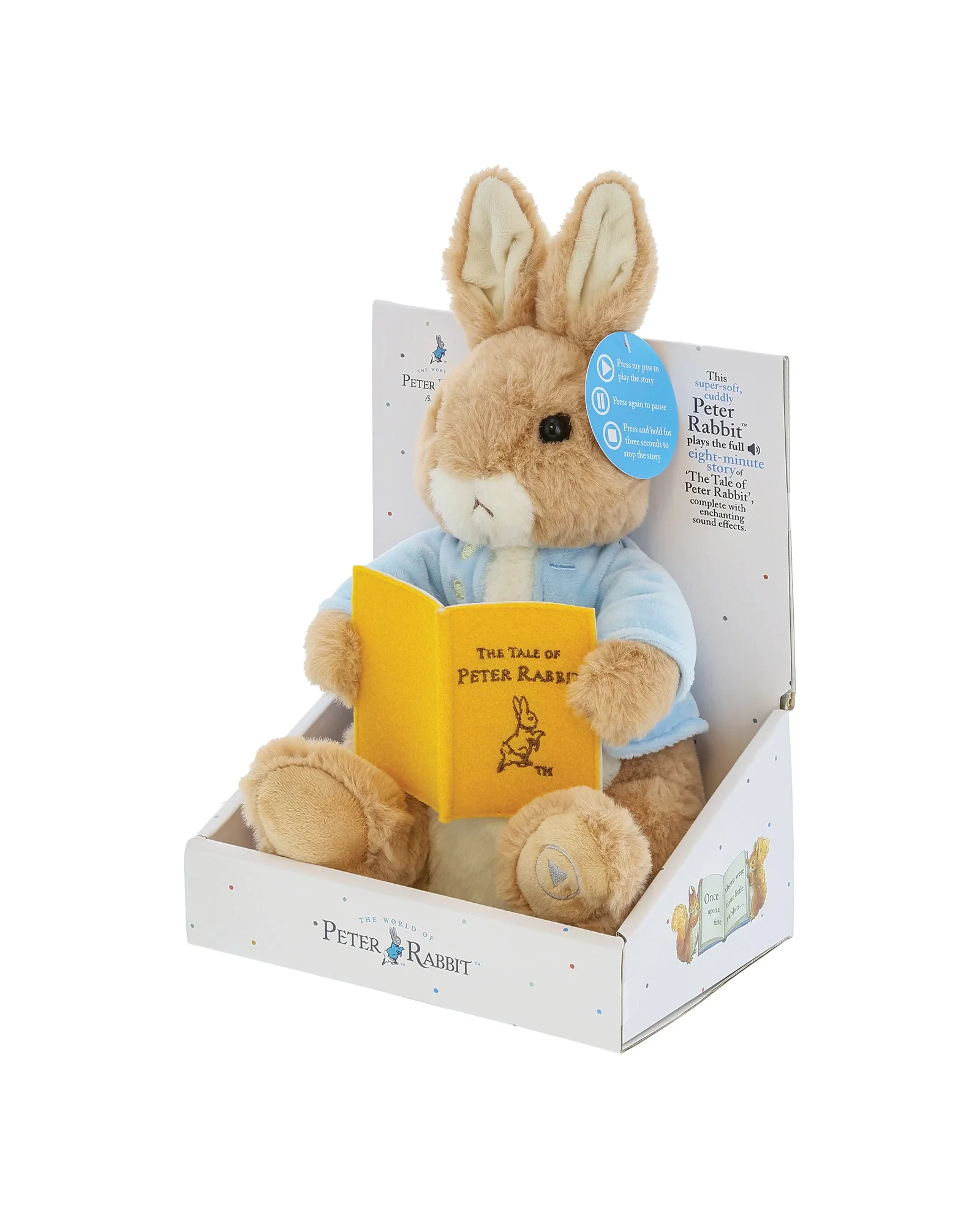 Storytime Peter Rabbit Talking Plush - Image 3