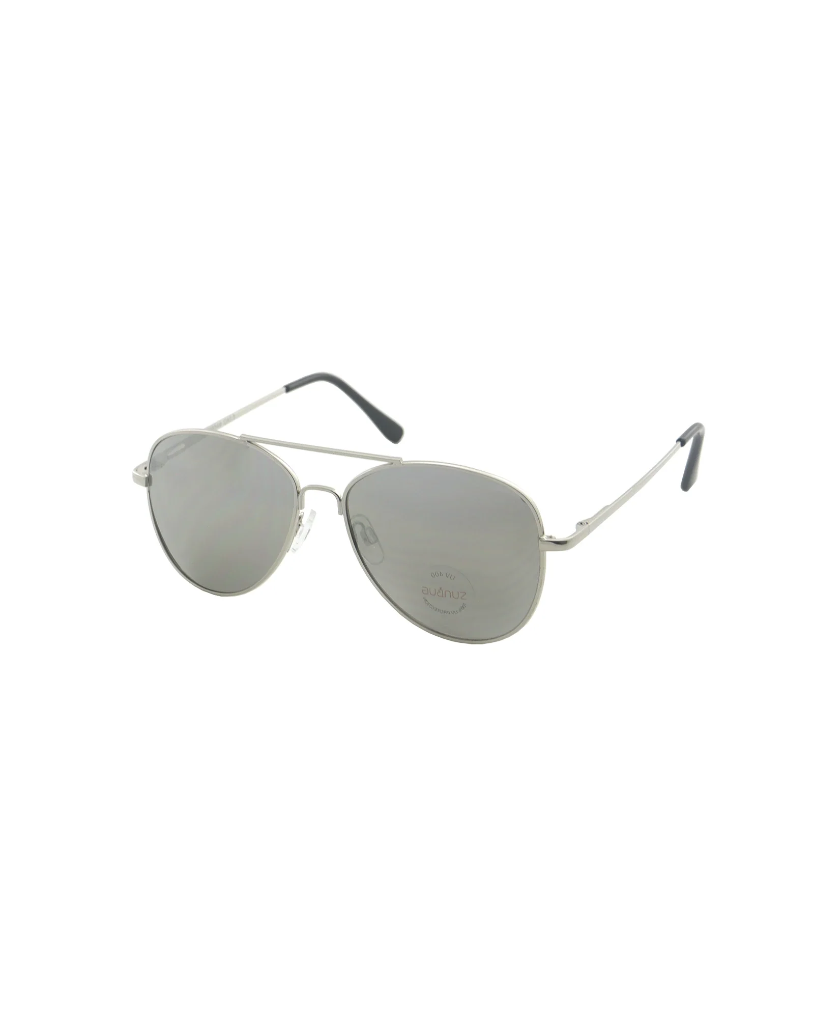 Silver Pilot Sunglasses - Image 3