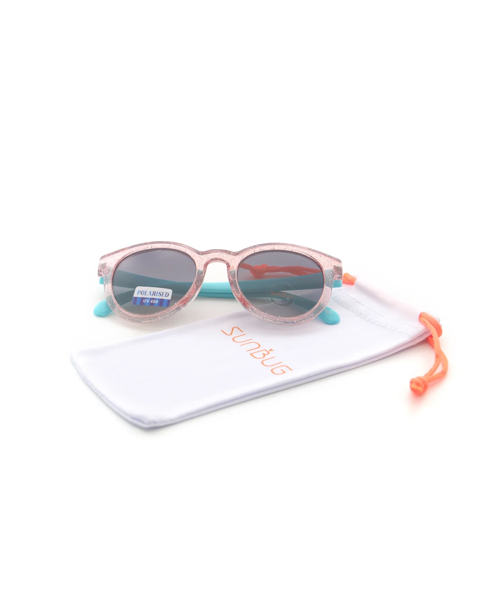Sparkle Pink Phantos Polarised Sunglasses