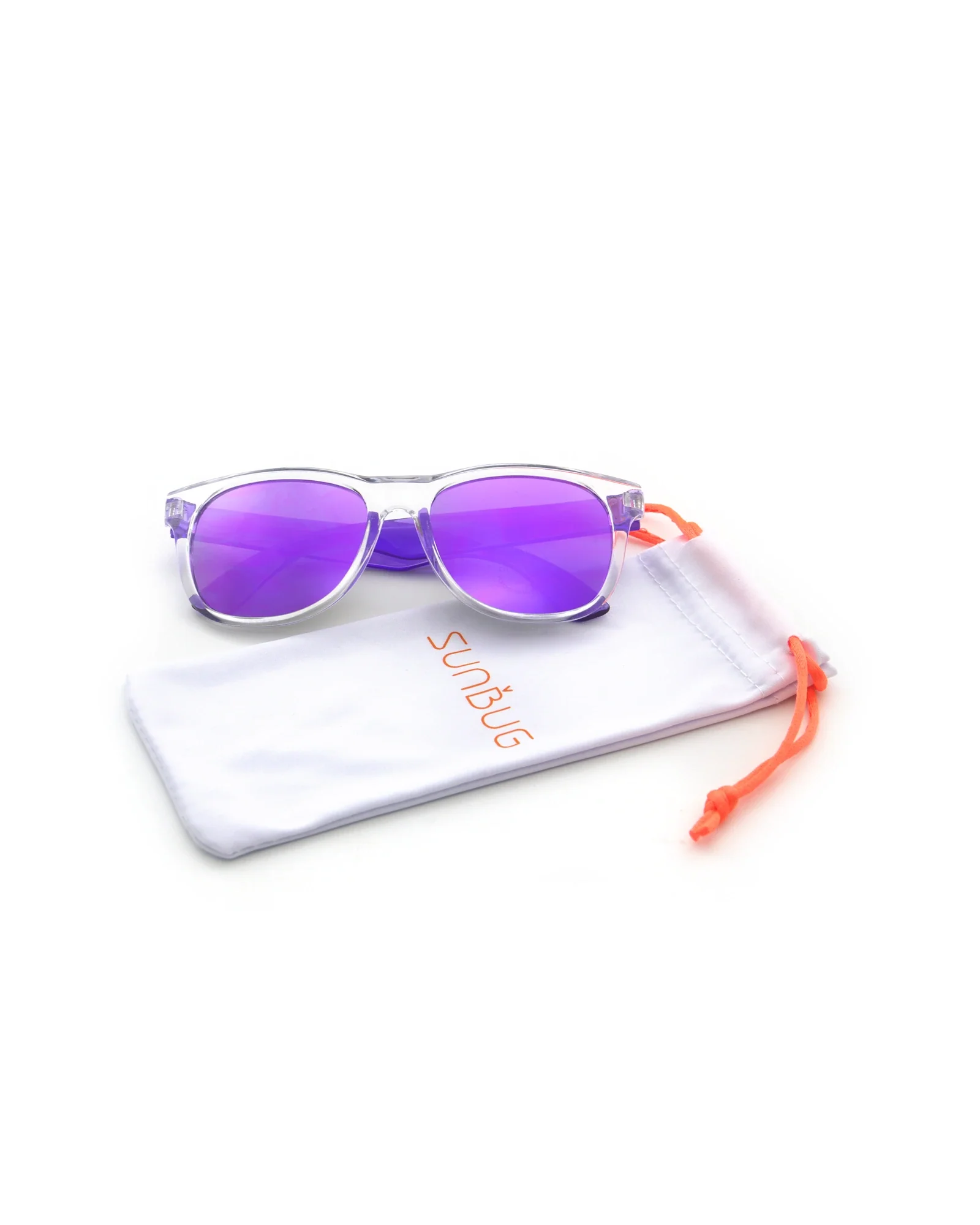 Transparent Purple Ways Sunglasses