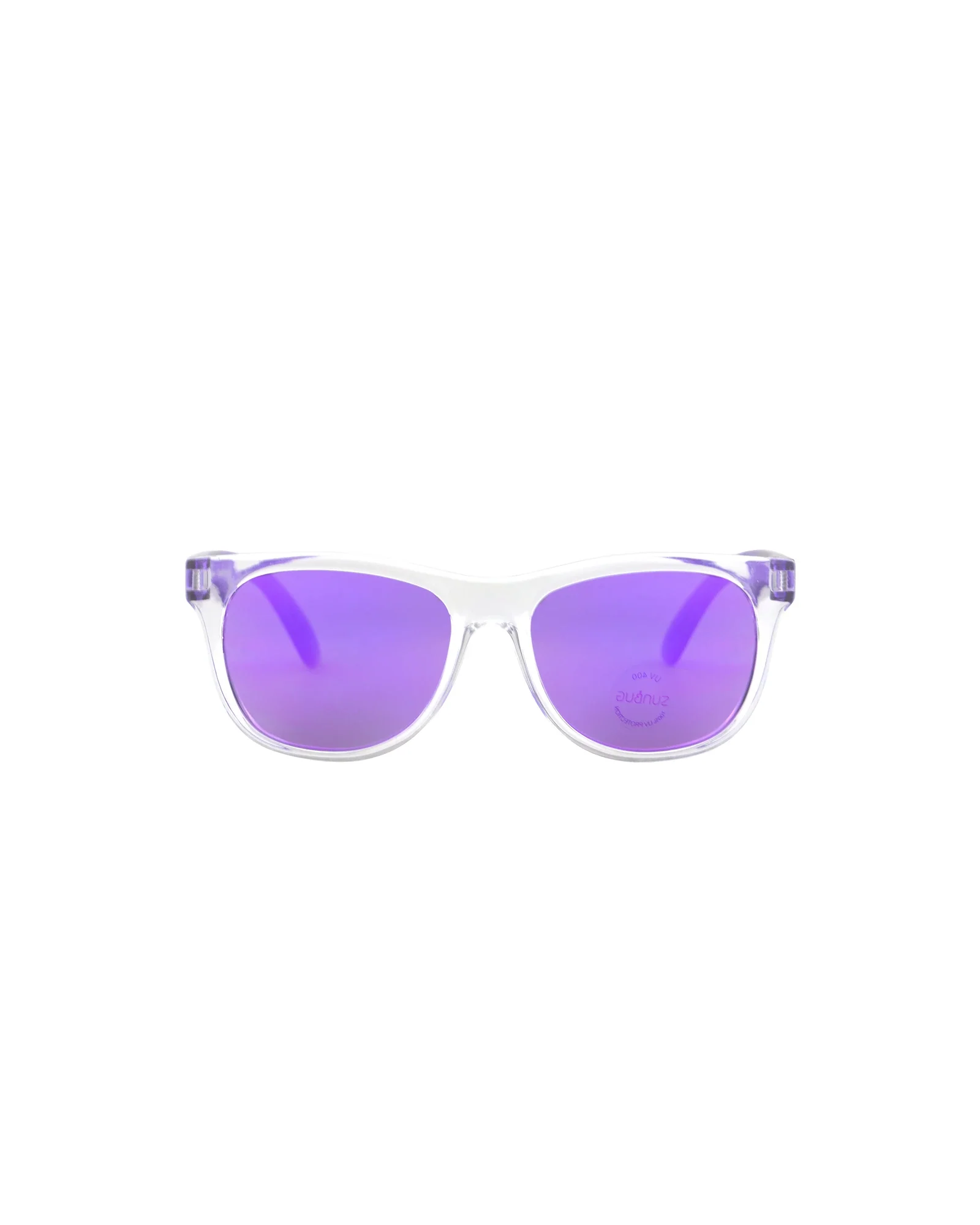 Transparent Purple Ways Sunglasses - Image 2