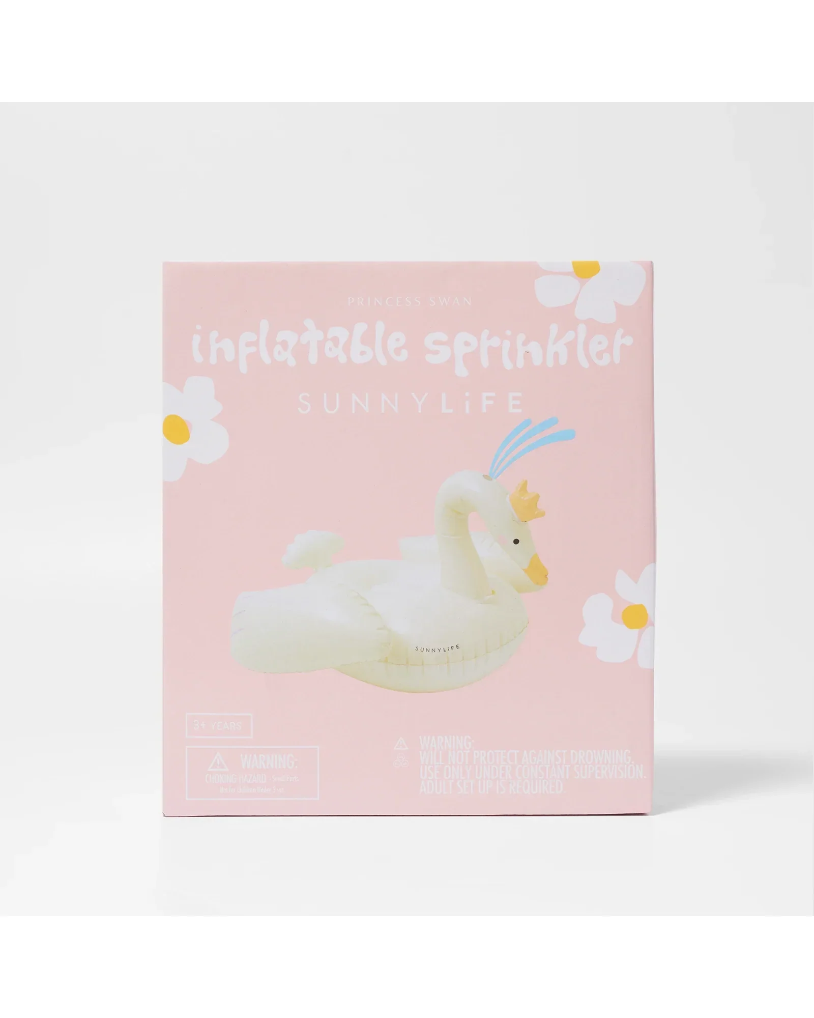 Sunnylife Inflatable Sprinkler Princess Swan Multi - Image 4