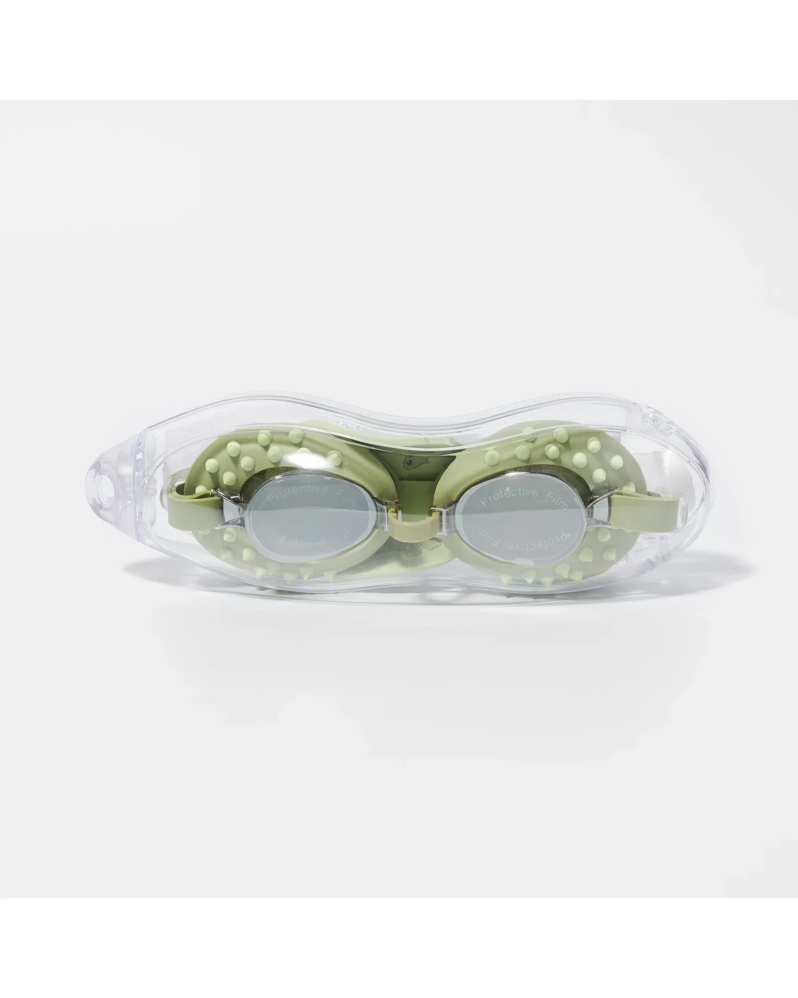 Sunnylife Kids Swim Goggles Cookie the Croc Khaki - Image 3