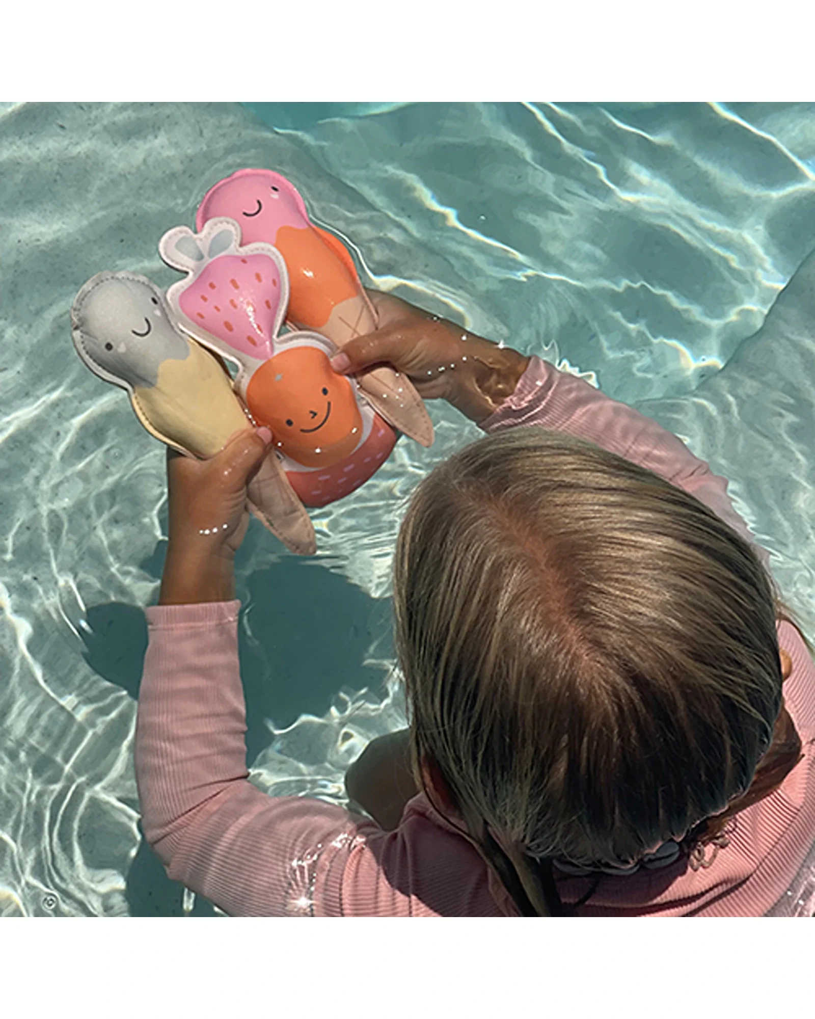 Sunnylife Dive Buddies Cotton Candy Multi Set of 6 - Image 5