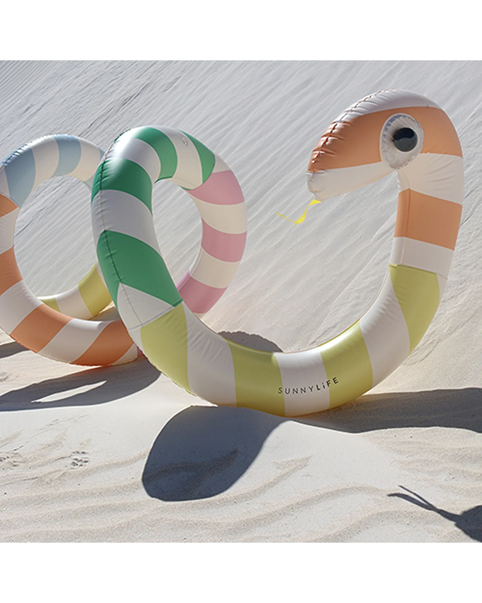 Sunnylife Giant Inflatable Noodle Poolside Sorbet Stripe - Image 6