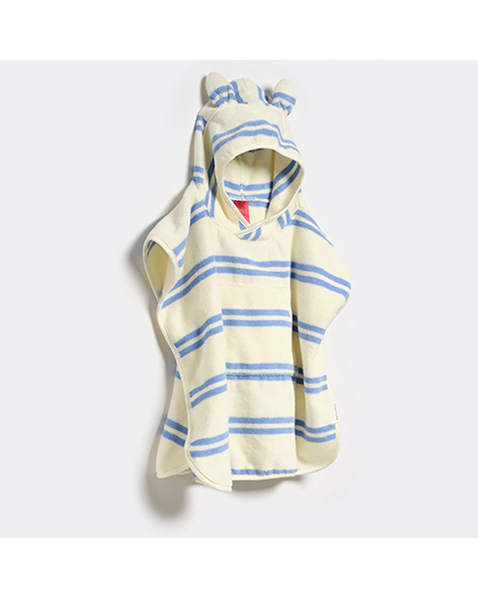 Sunnylife Kids Character Hooded Towel Sammy the Seagull Blue Stripe