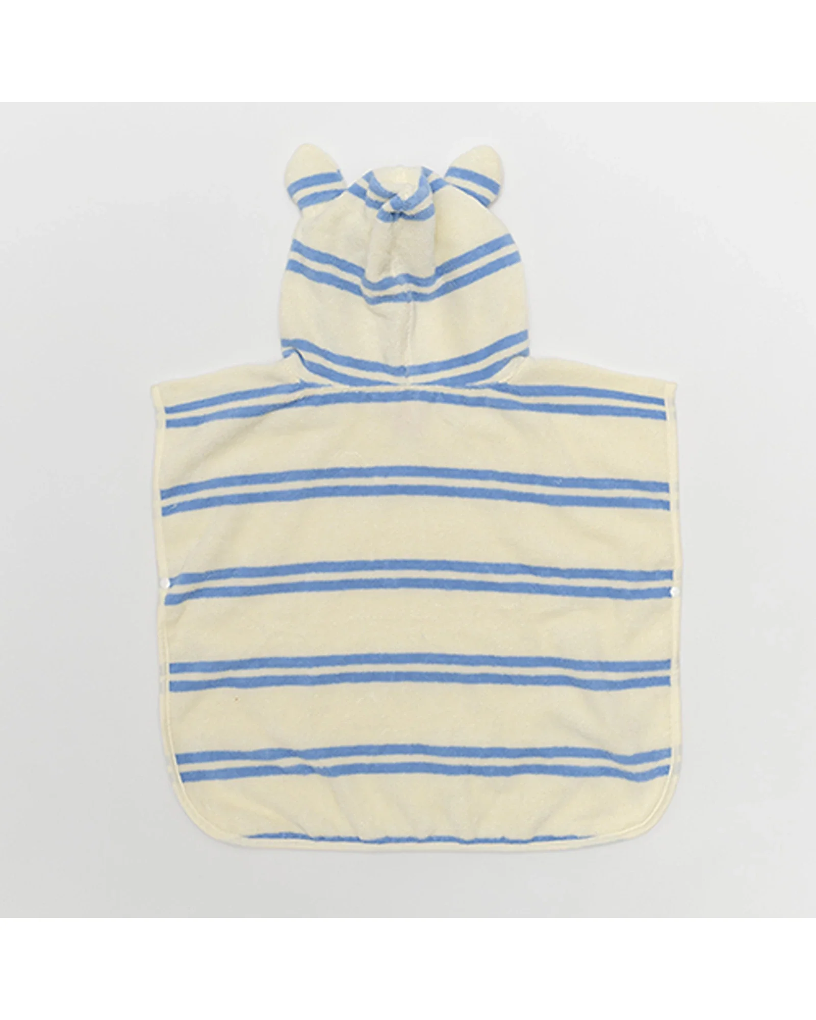 Sunnylife Kids Character Hooded Towel Sammy the Seagull Blue Stripe - Image 8