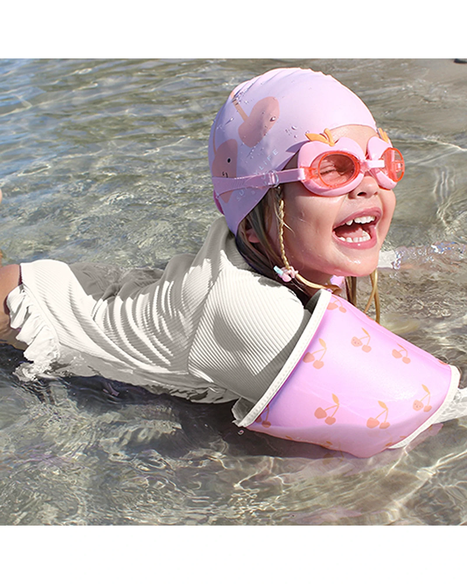 Sunnylife Kids Floaties Cotton Candy Cherry - Image 6