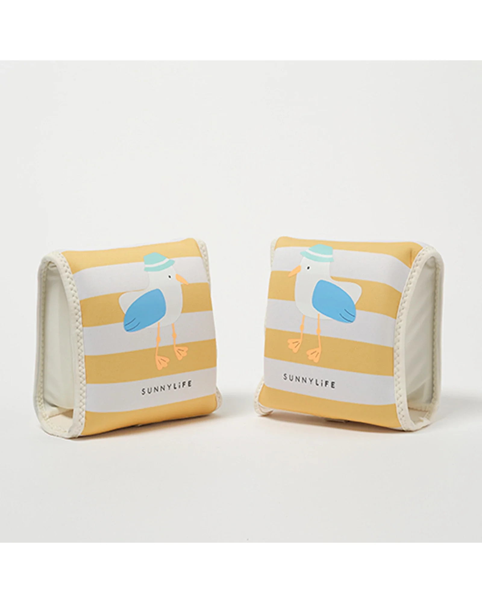 Sunnylife Kids Floaties Sammy the Seagull Mustard Stripe - Image 2