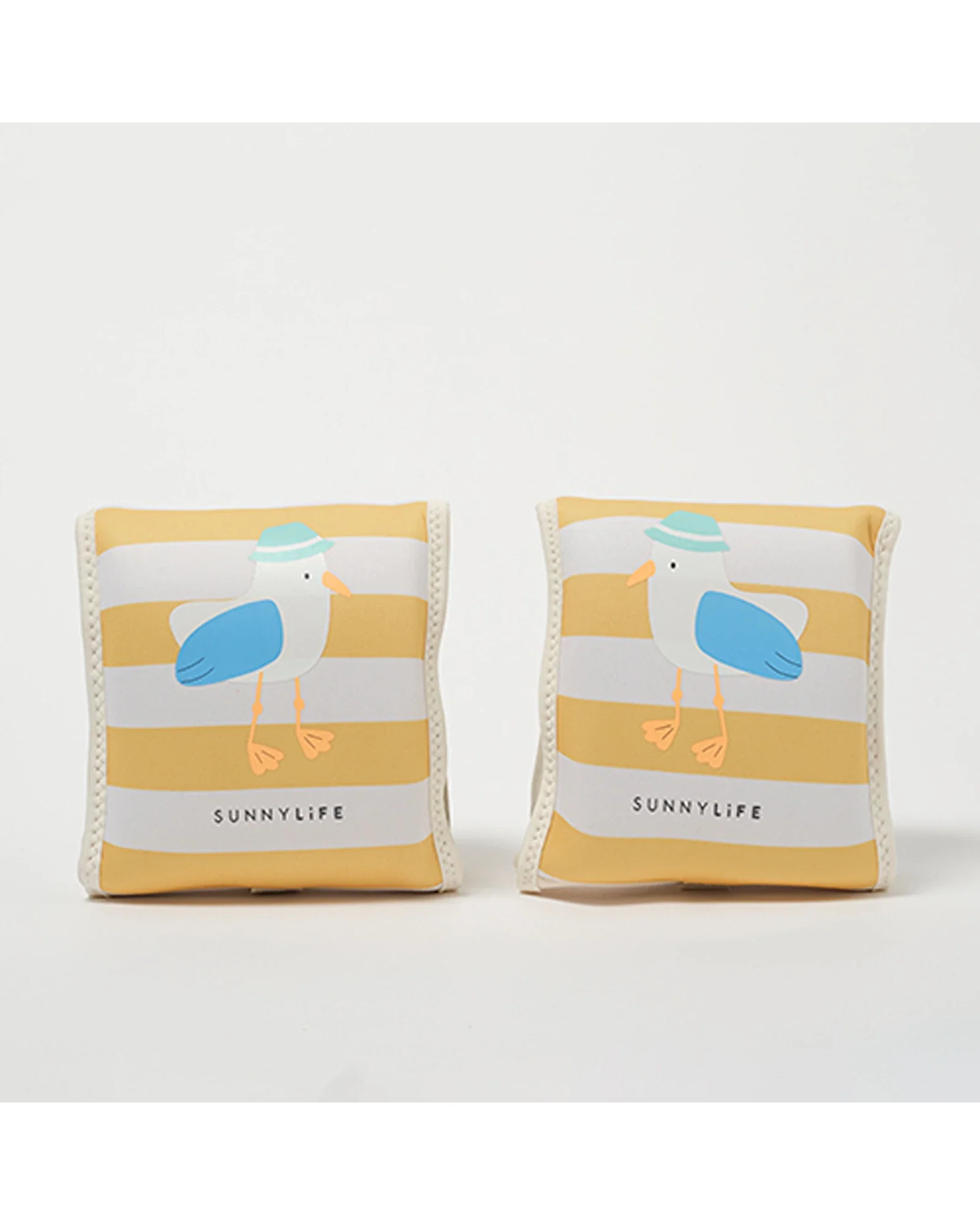 Sunnylife Kids Floaties Sammy the Seagull Mustard Stripe - Image 3